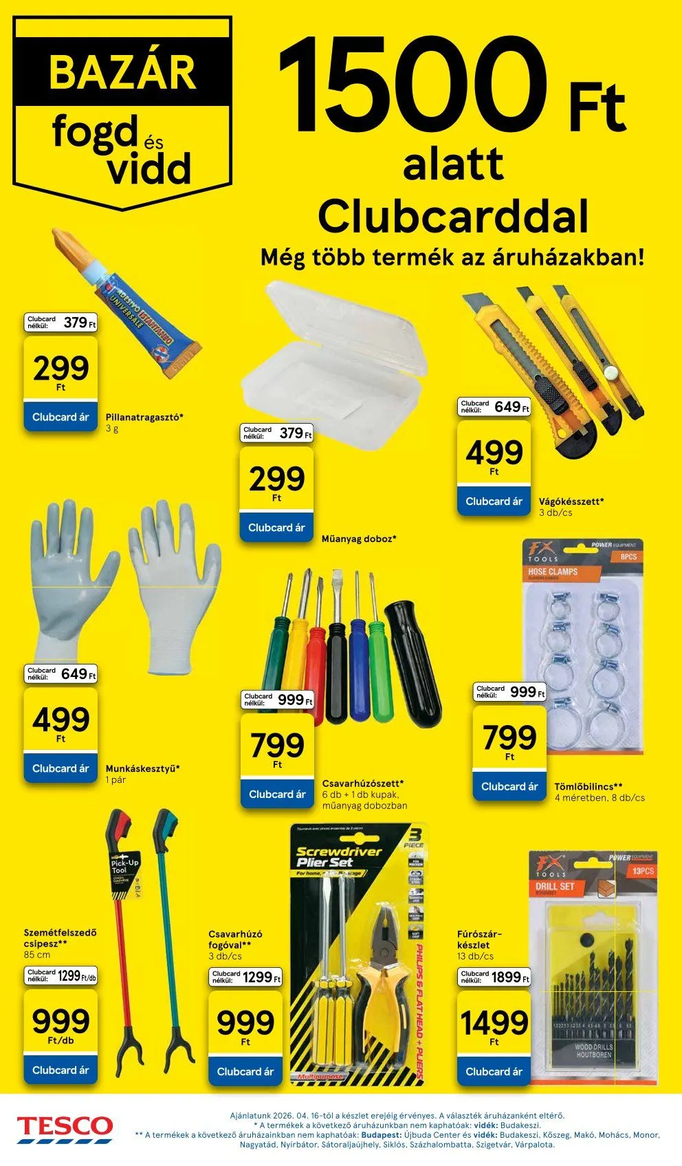 Katalógus TESCO legfrissebb ajánlatai április 16.-tól április 23.-ig 2026. - Oldal 14