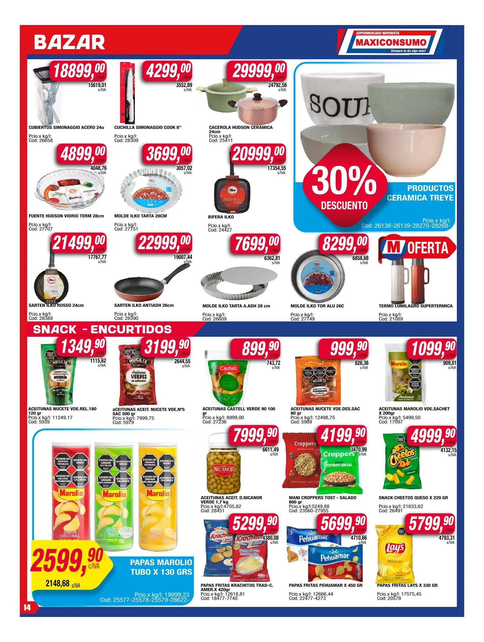 Ofertas de Ofertas Maxiconsumo 11 de agosto al 17 de agosto 2025 - Página 14 del catálogo