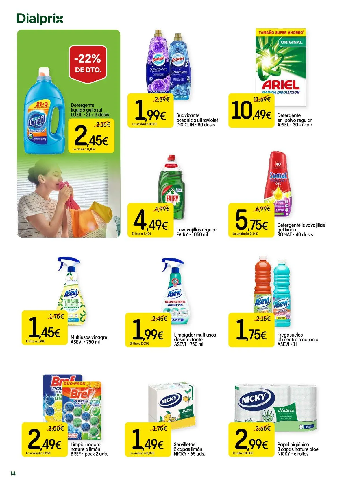 Catálogo de Dialprix Ofertas 16 de julio al 29 de julio 2026 - Página 14