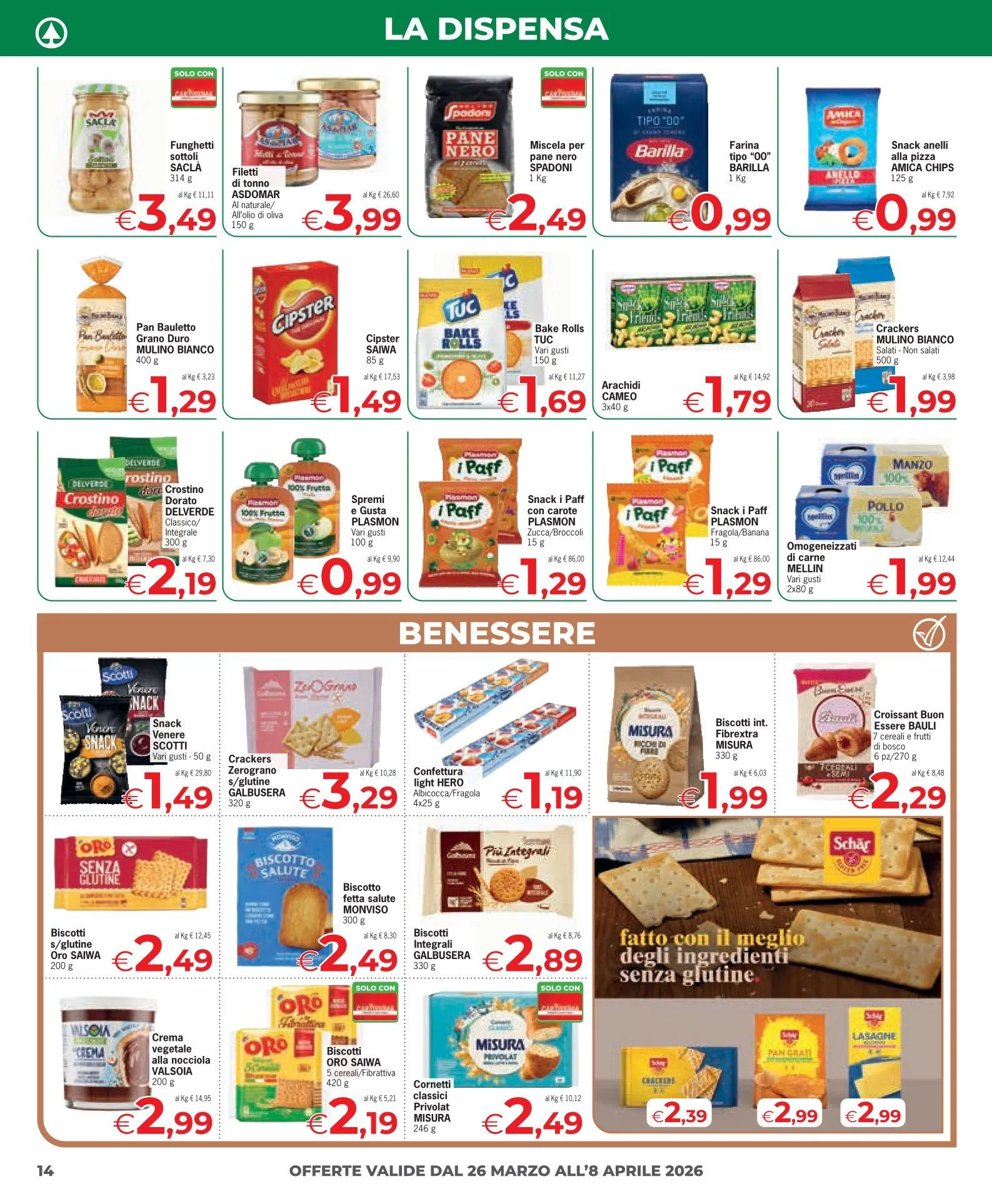 Volantini Despar da 26 marzo a 8 aprile di 2026 - Pagina del volantino 14