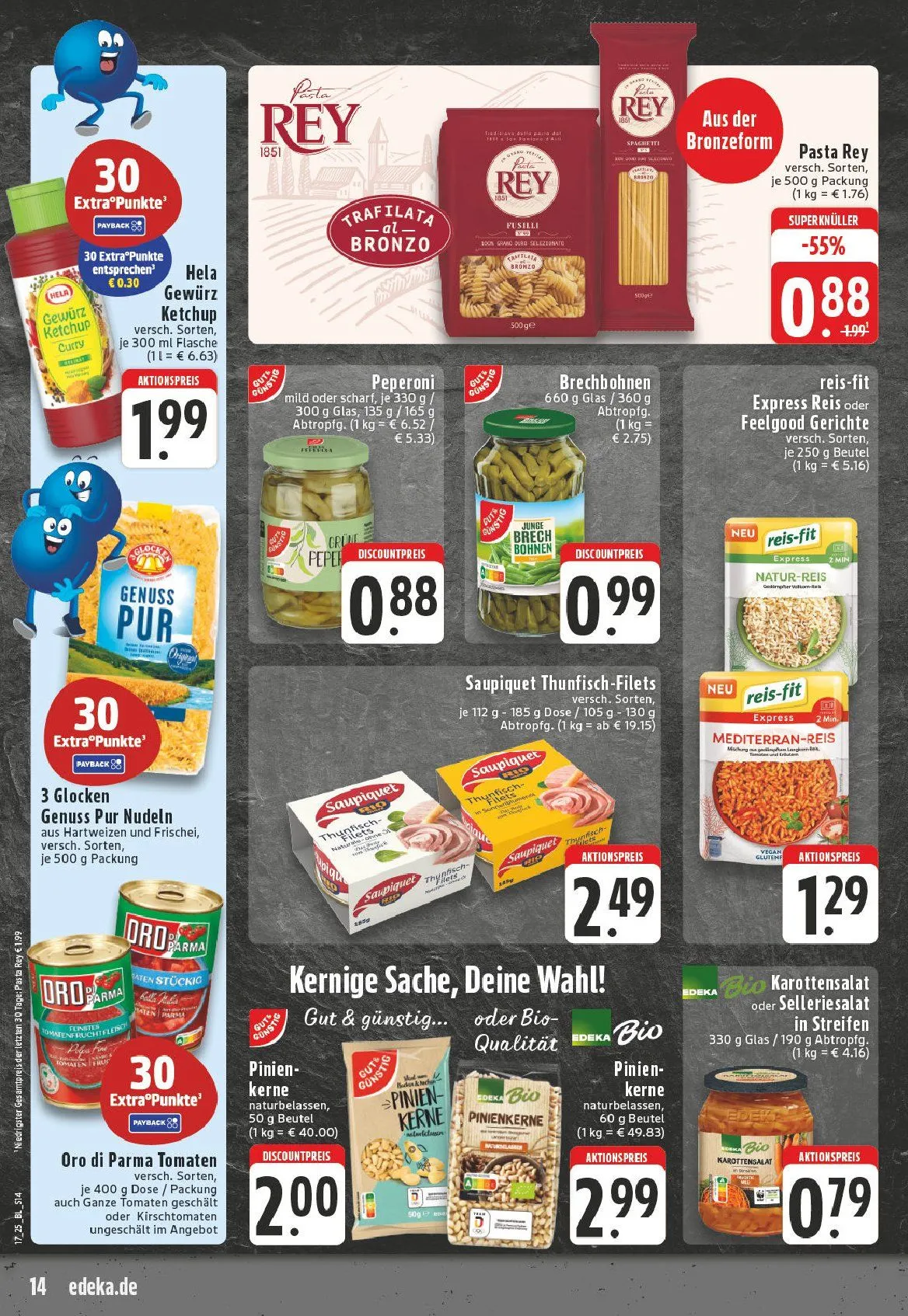 Edeka Prospekt von 21. April bis 26. April 2025 - Prospekt seite 14