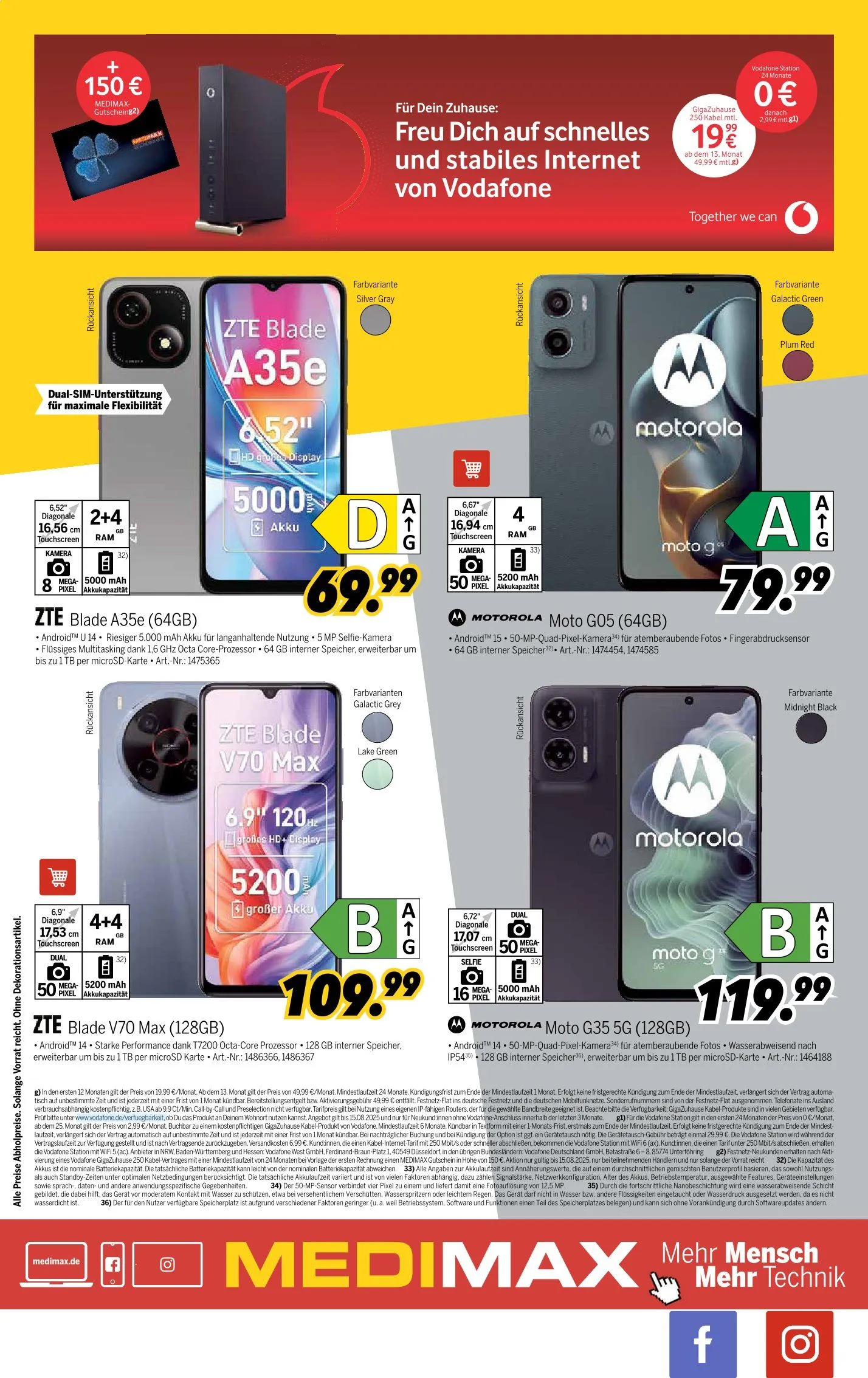 MEDIMAX Prospekte von 15. Mai bis 18. August 2025 - Prospekt seite 14