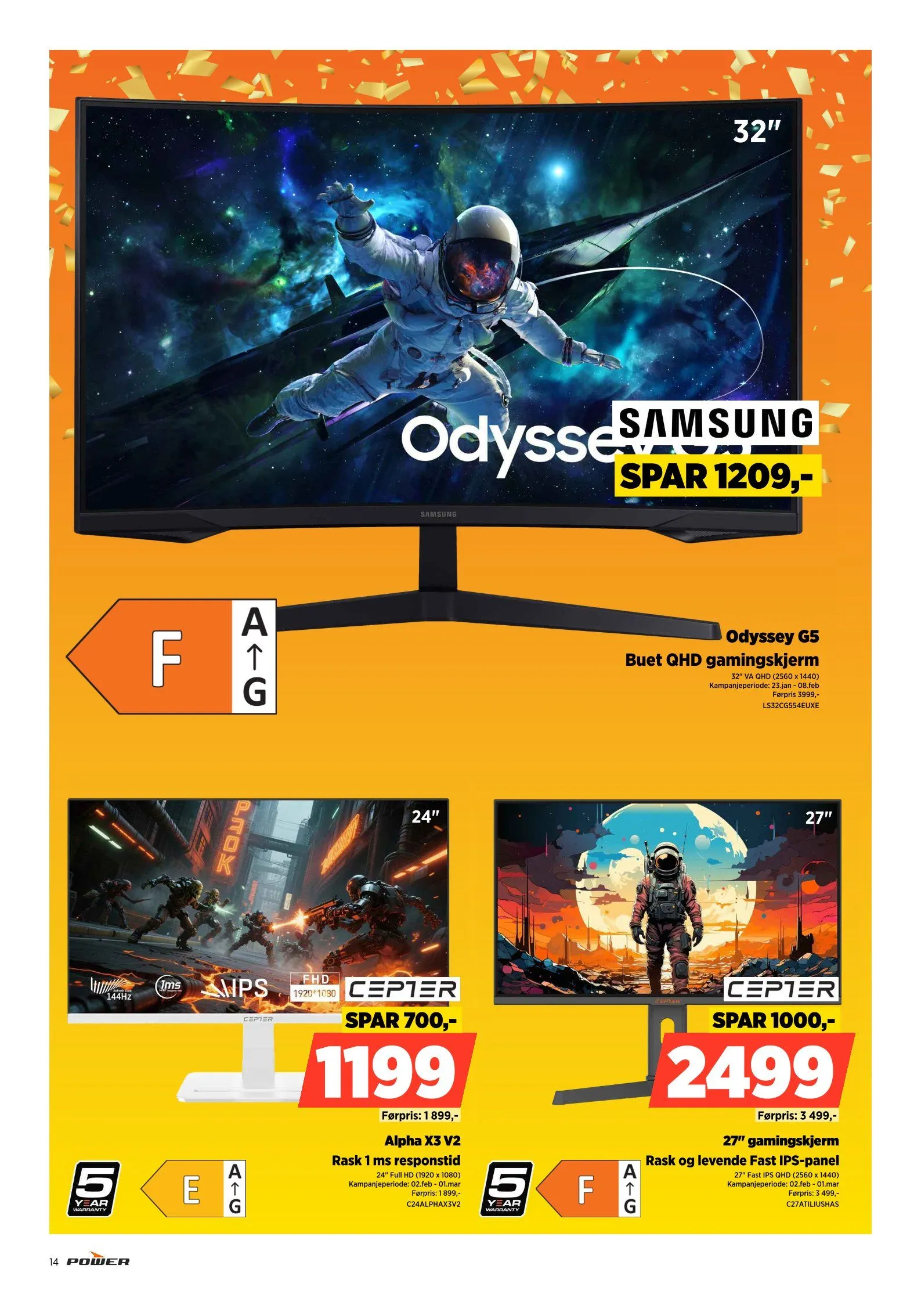 De siste Power-tilbudene fra 26. januar til 21. februar 2026 - kundeavisside 14