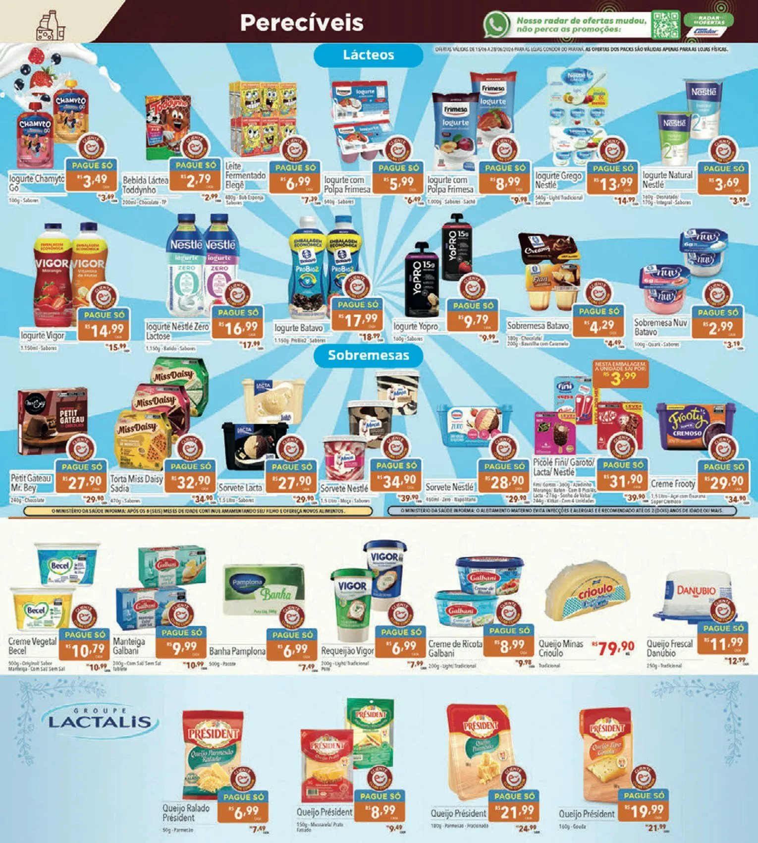 Encarte de  Folhetos Supermercados Condor 15 de junho até 28 de junho 2026 - Pagina 14
