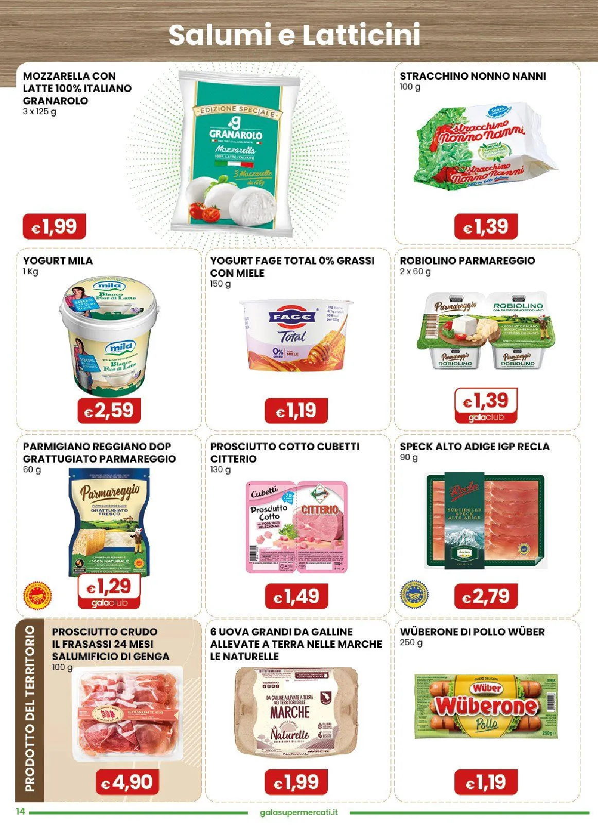 Volantini Gala Supermercati da 15 luglio a 28 luglio di 2026 - Pagina del volantino 14