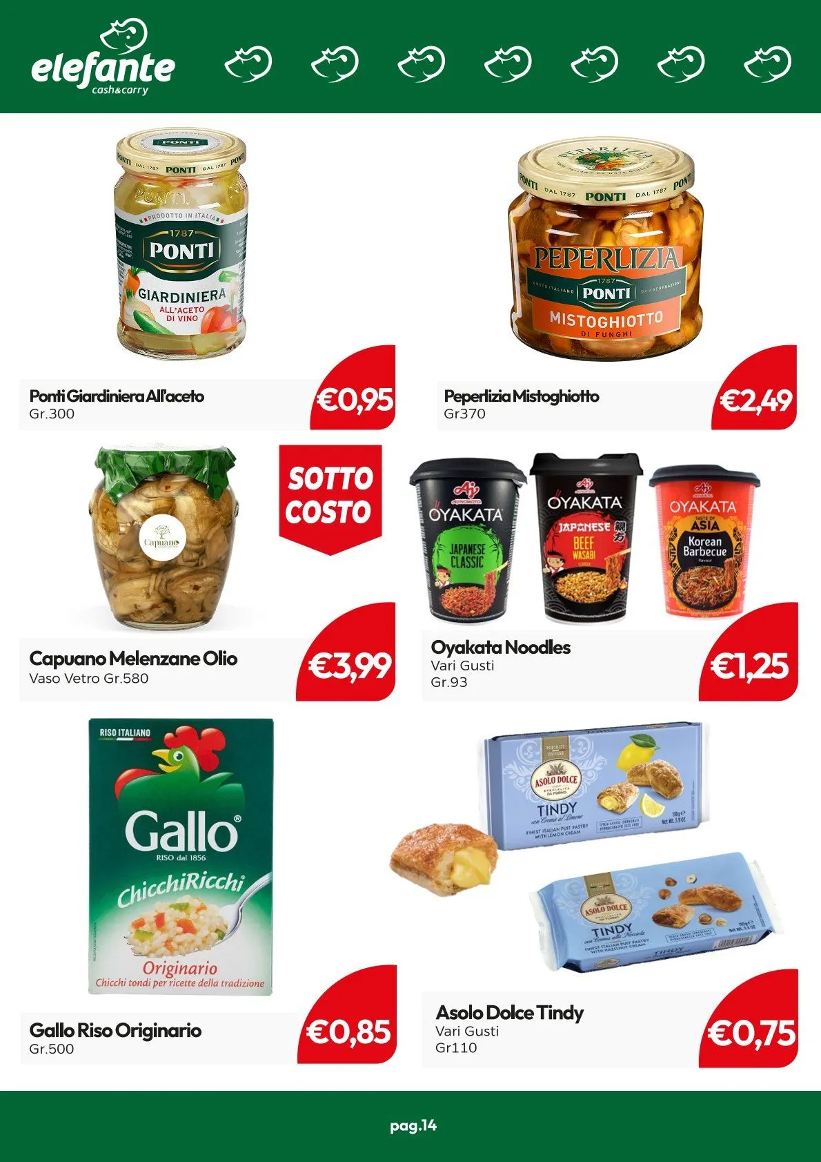 Elefante Cash & Carry Volantino da 16 maggio a 25 maggio di 2025 - Pagina del volantino 8