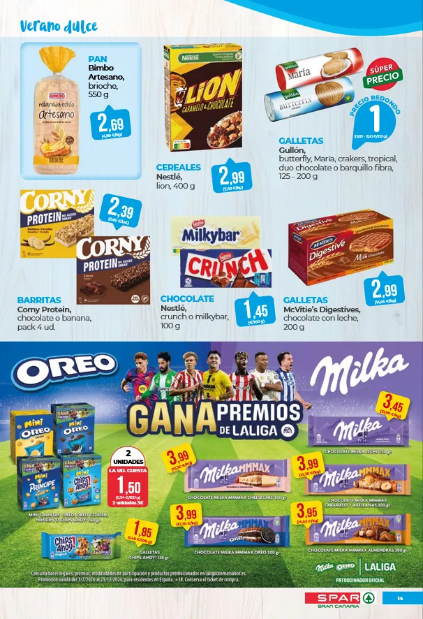 Catálogo de SPAR Gran Canaria Ofertas 24 de julio al 6 de agosto 2026 - Página 14