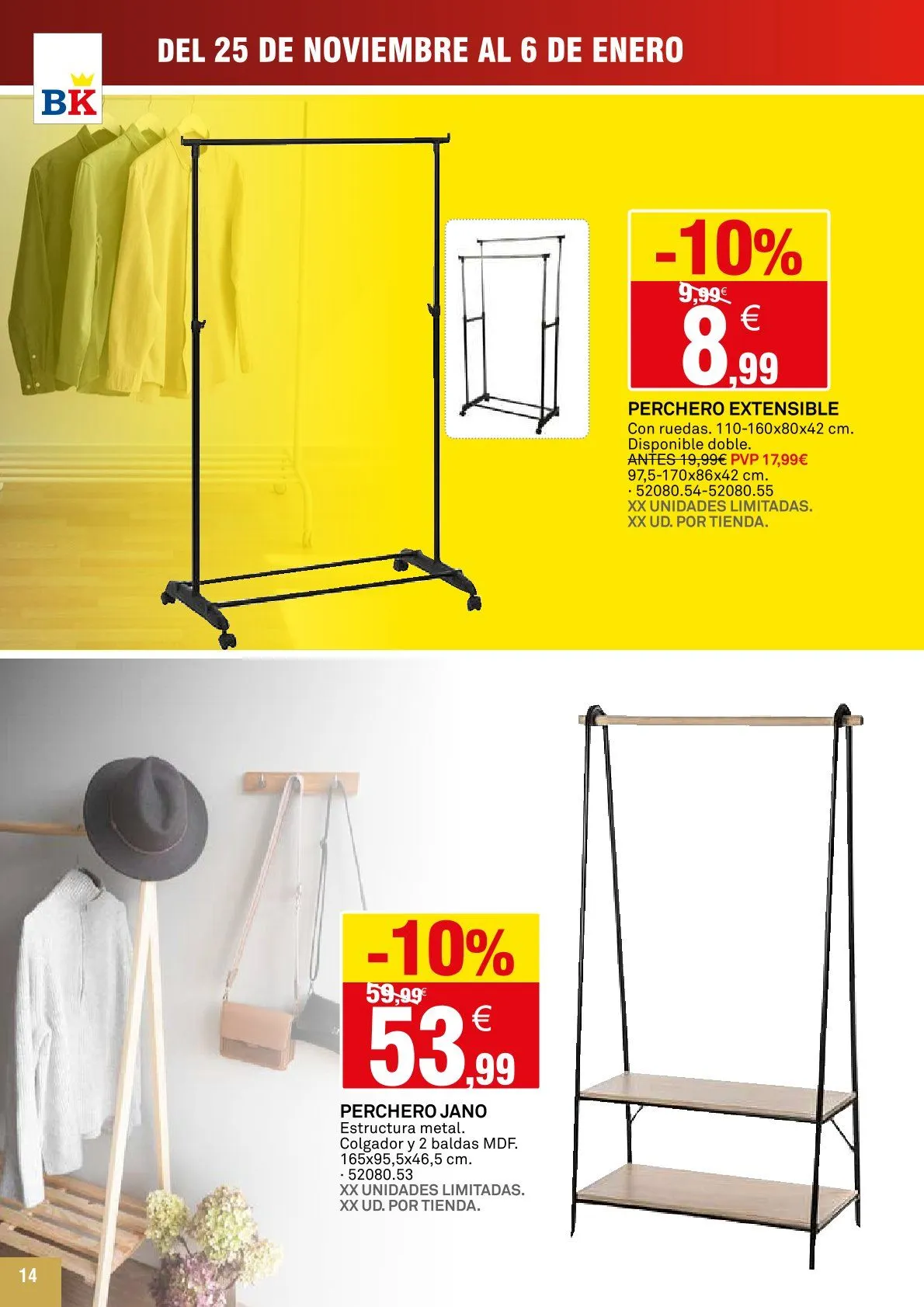 Catálogo de Bricoking Ofertas 25 de noviembre al 6 de enero 2026 - Página 14