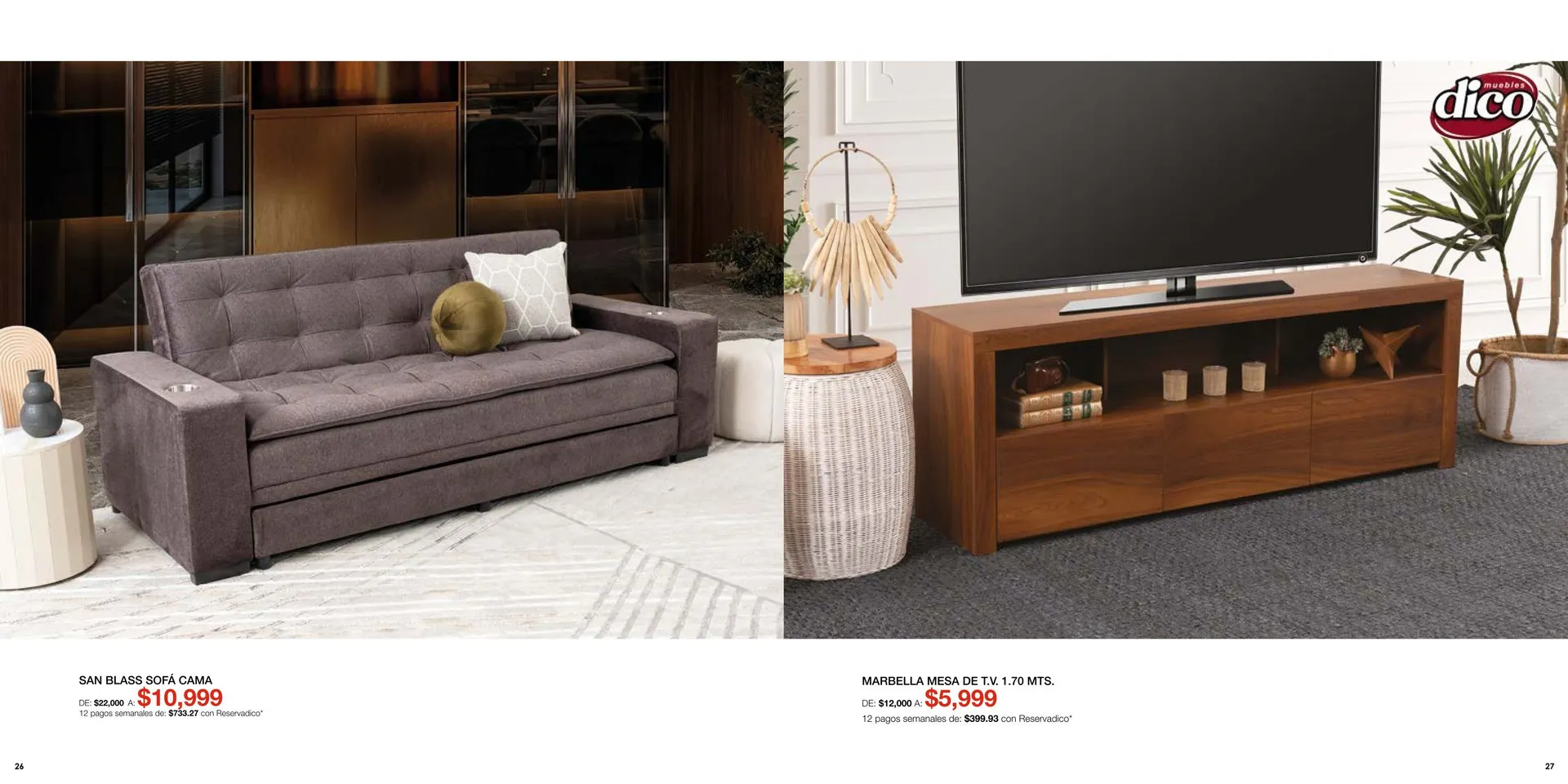 Catálogo de Muebles Dico Ofertas 4 de junio al 30 de junio 2026 - Pagina 13