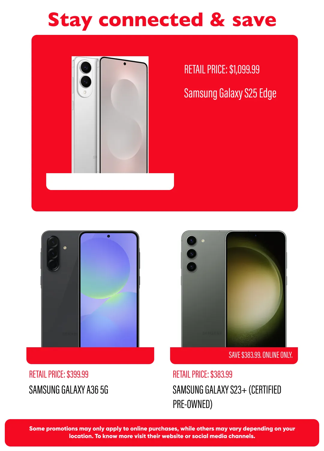Weekly promotion Verizon Sales spanning from April 1 to April 20 2026 - Page 14 for Catalogue 365