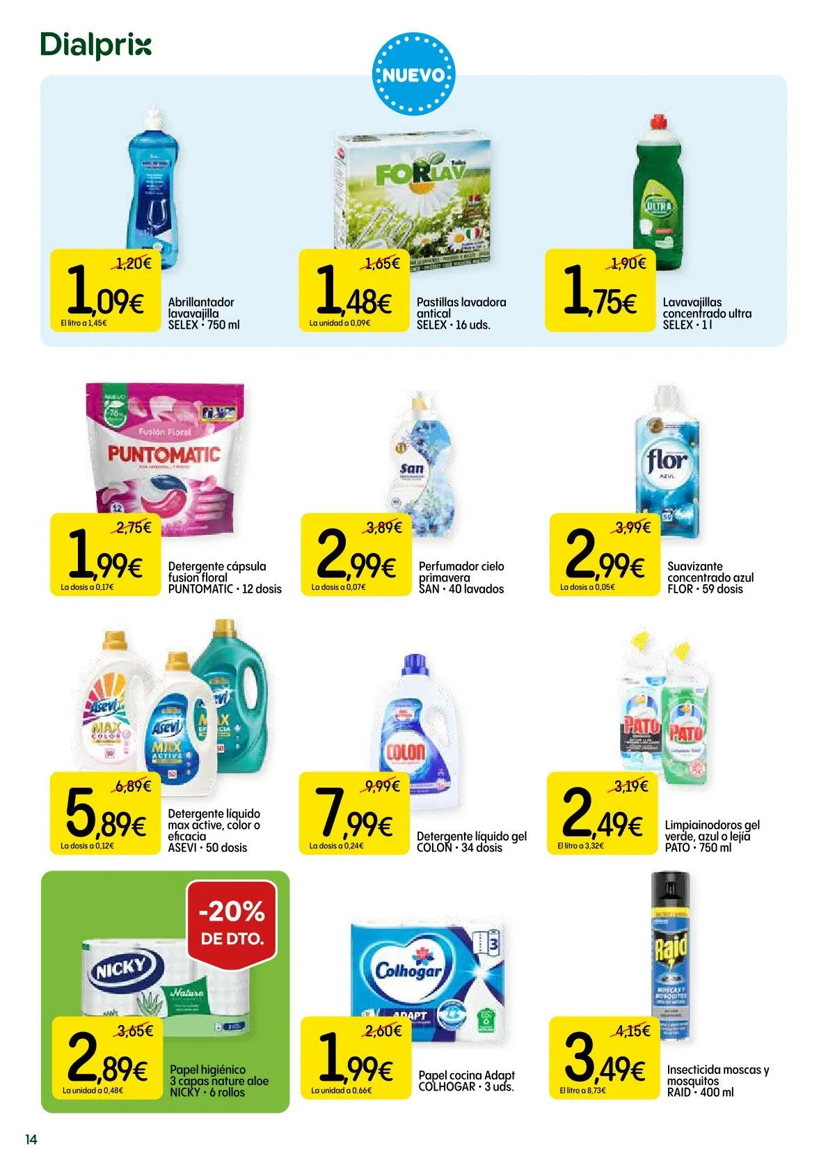 Catálogo de  Dialprix Ofertas 25 de junio al 8 de julio 2026 - Página 14