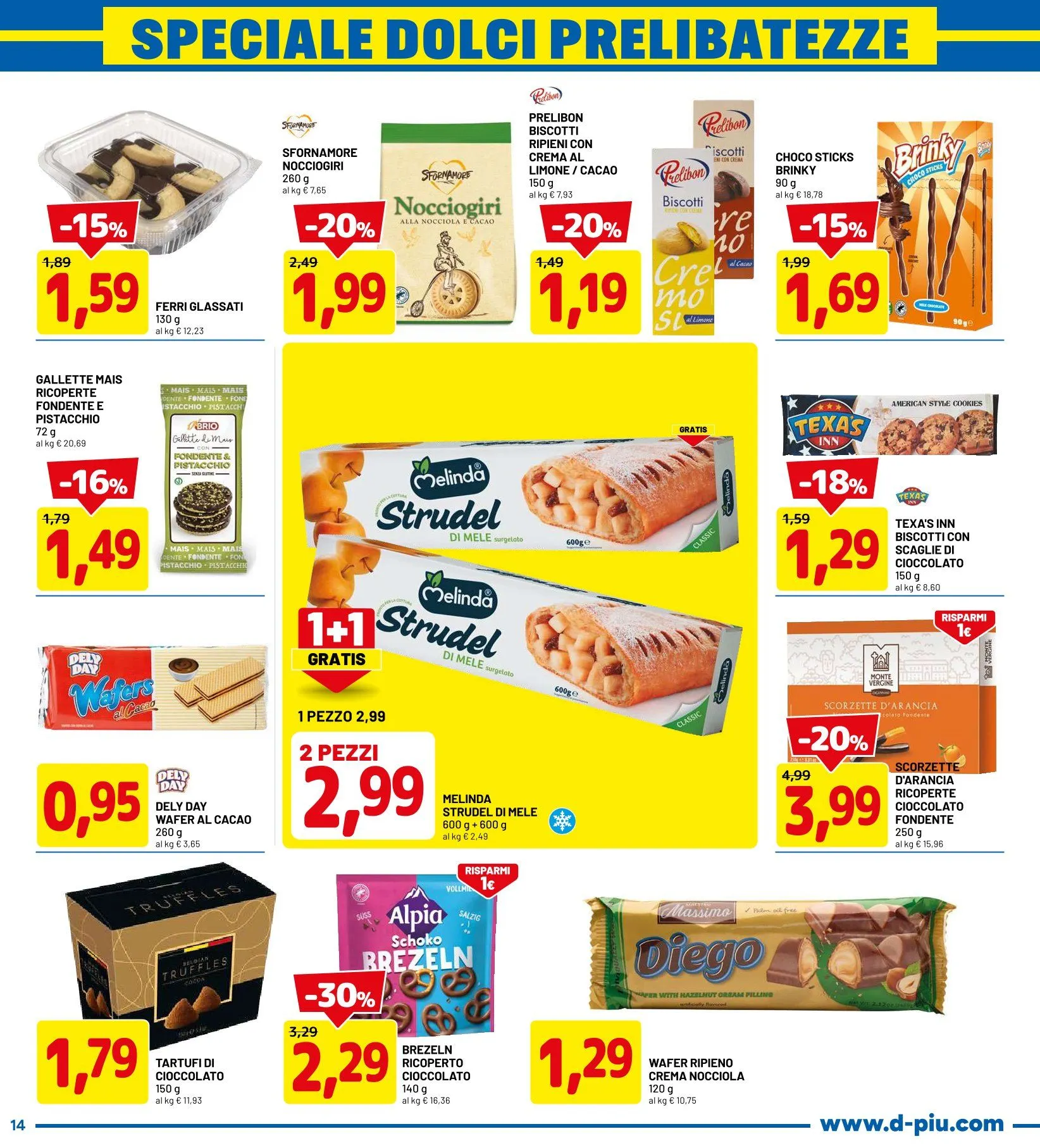  Volantini D Più da 27 ottobre a 5 novembre di 2025 - Pagina del volantino 14