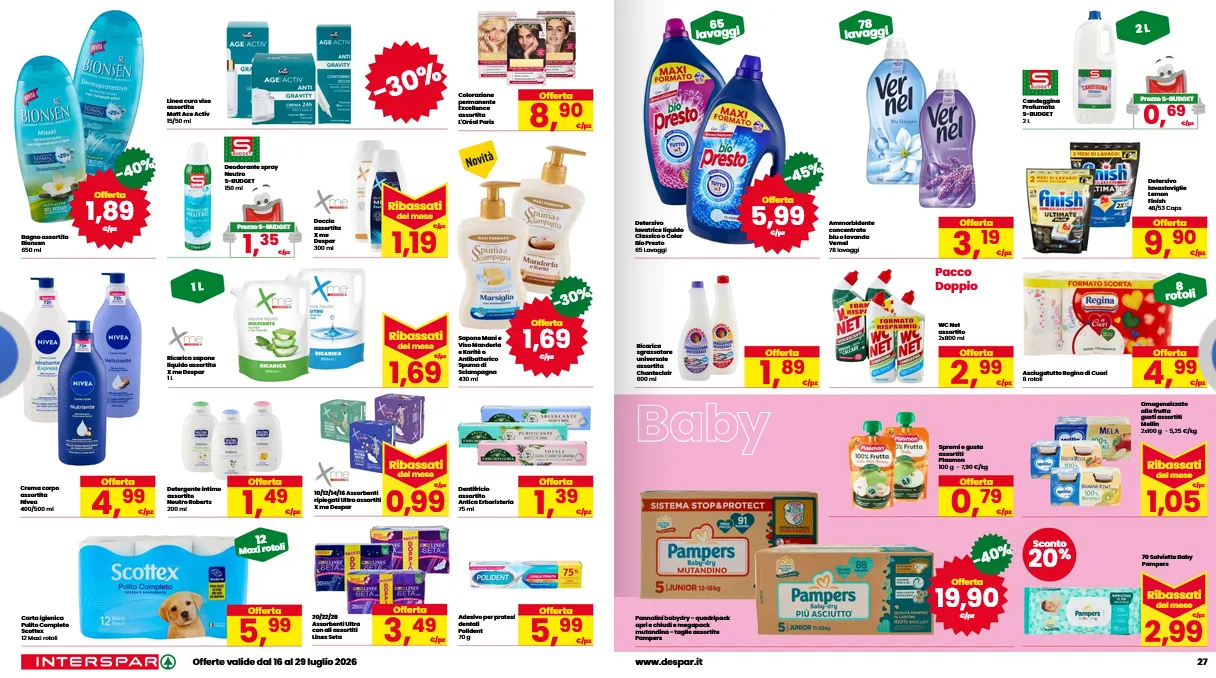 Volantini Interspar da 20 luglio a 26 luglio di 2026 - Pagina del volantino 14