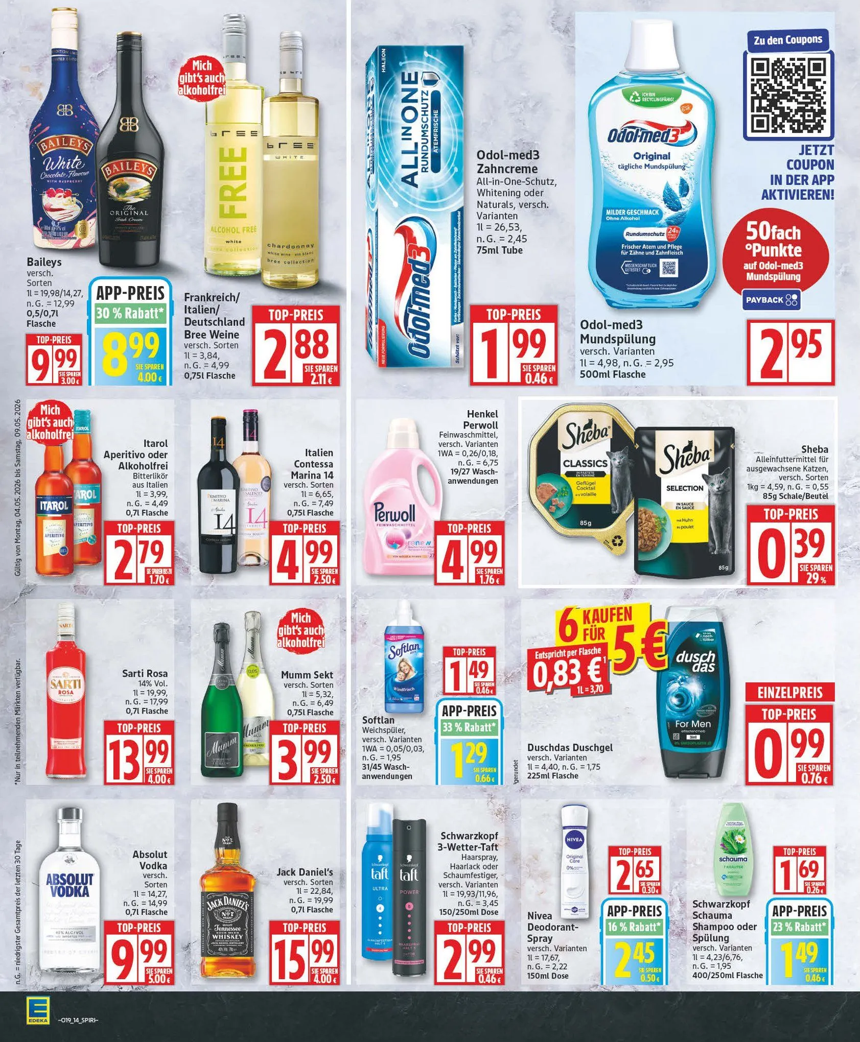 Edeka Angebote von 4. Mai bis 9. Mai 2026 - Prospekt seite 14