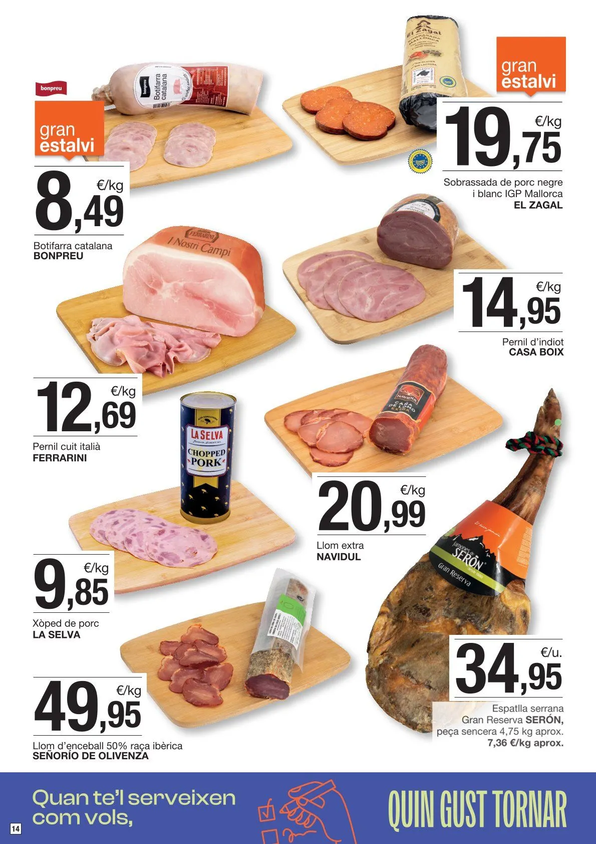 Catálogo de Ofertas Bonpreu 26 de agosto al 8 de septiembre 2025 - Página 14