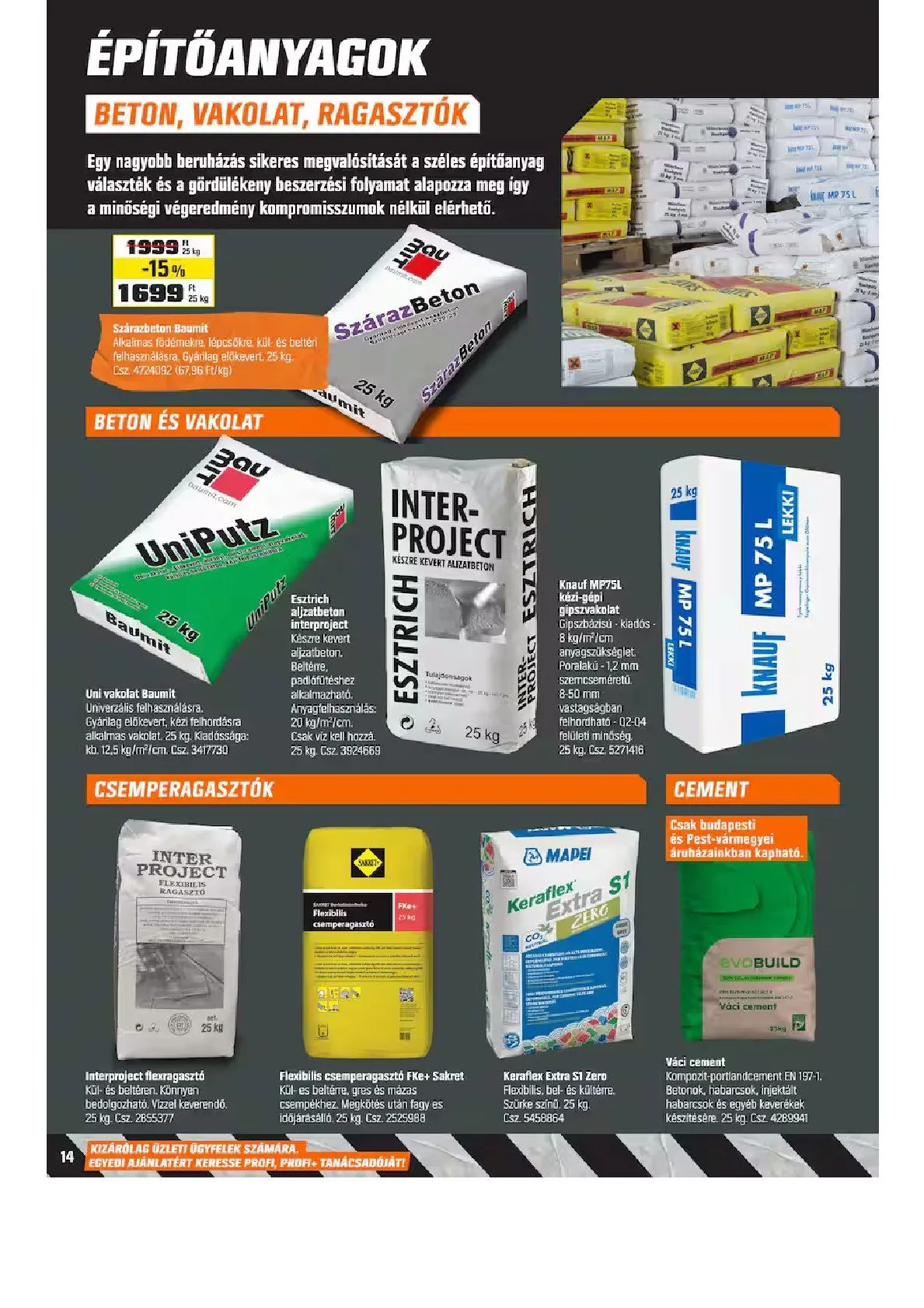 Katalógus OBI Legfrissebb Ajánlatai március 17.-tól június 21.-ig 2026. - Oldal 14
