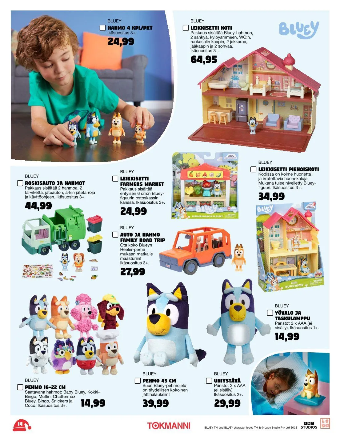  Tokmanni Tarjoukset voimassa alkaen 3. marraskuuta - 24. joulukuuta 2025 - Tarjouslehti sivu 14