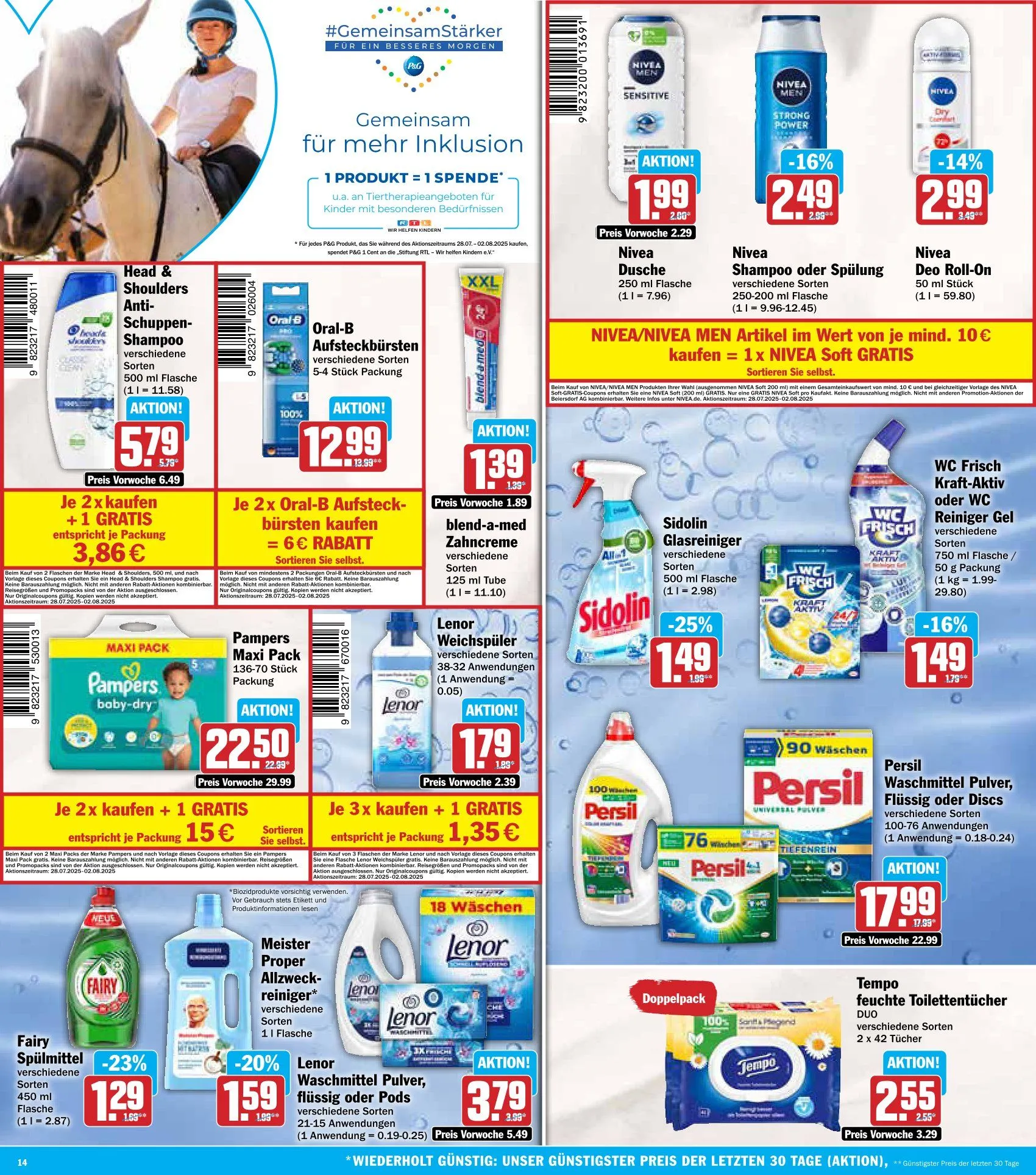 AEZ Prospekte von 28. Juli bis 2. August 2025 - Prospekt seite 14