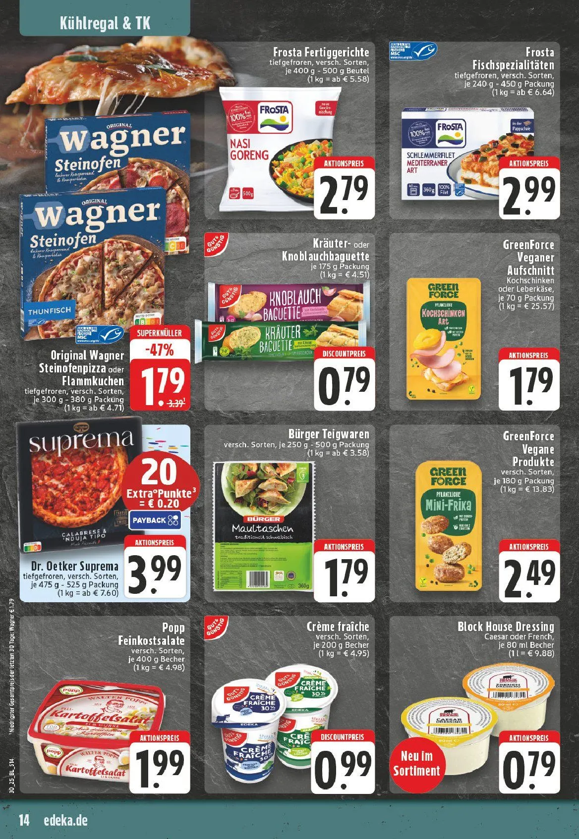 Edeka Prospekte von 21. Juli bis 26. Juli 2025 - Prospekt seite 14