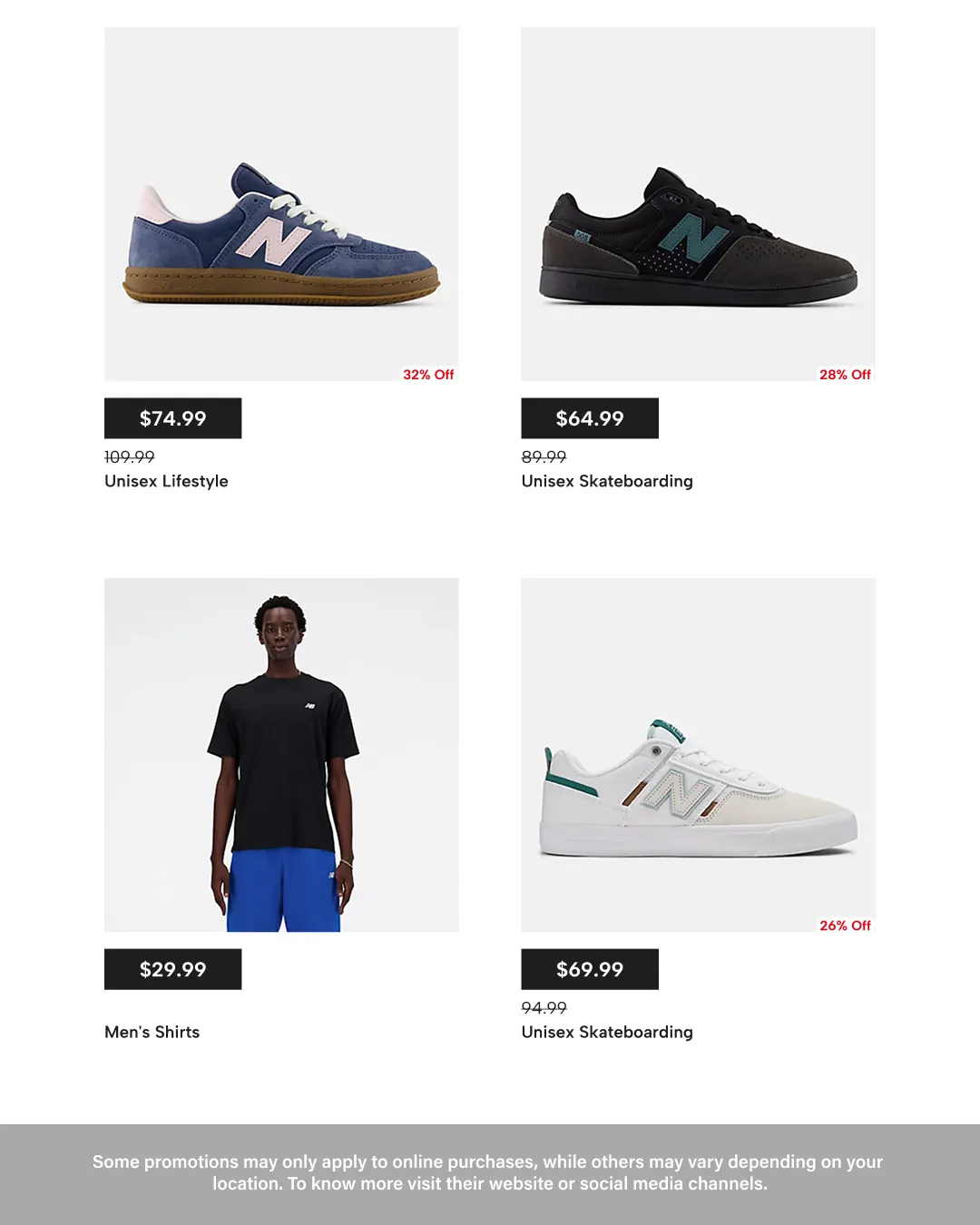 Weekly ad  New Balance Sales from March 27 to April 15 2026 - Page 14