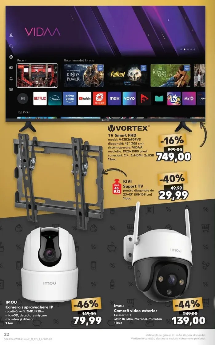 Catalog Kaufland de la 1 aprilie până la 7 aprilie 2026 - Revista Pagina 14