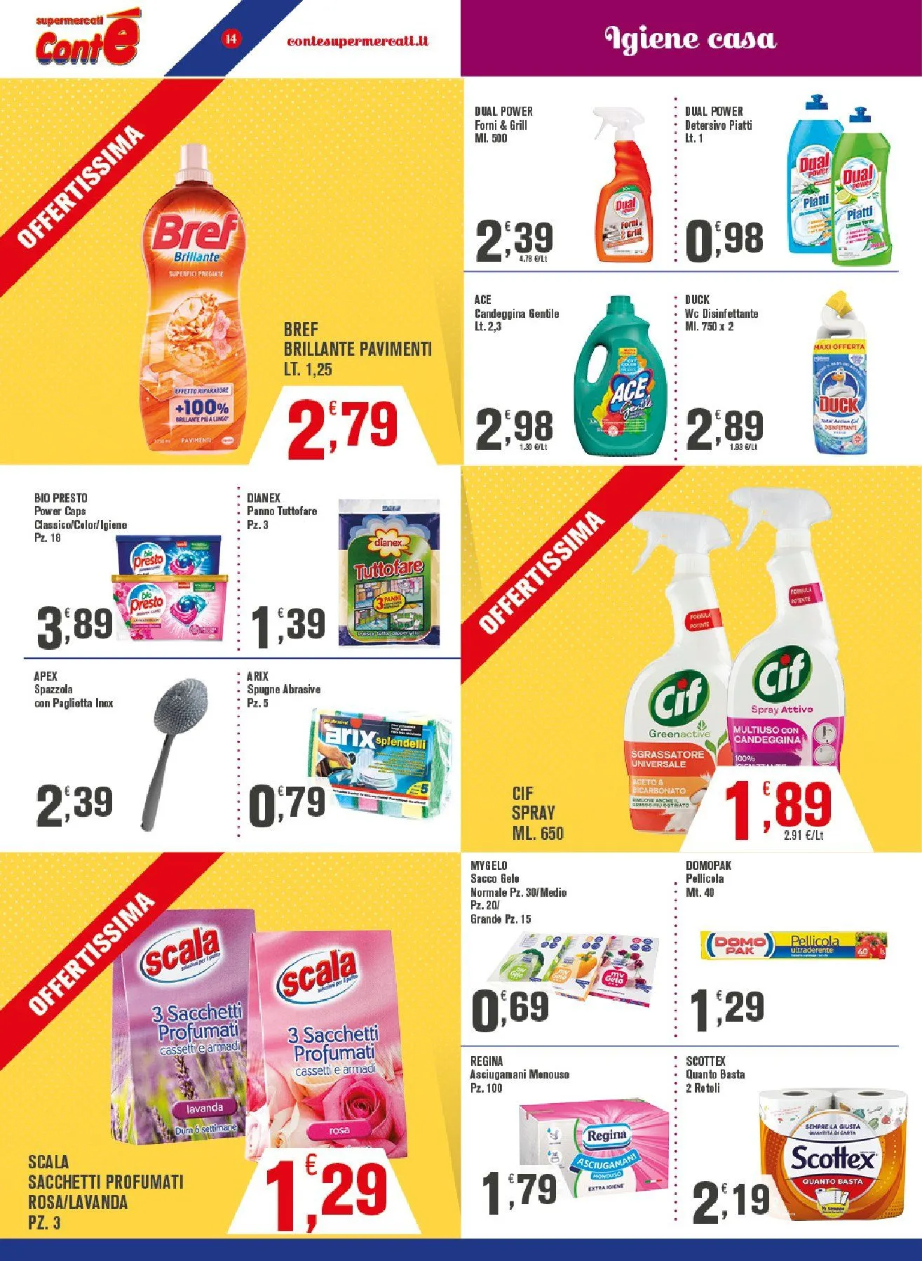  Volantini Conte Supermercati da 10 luglio a 20 luglio di 2025 - Pagina del volantino 14