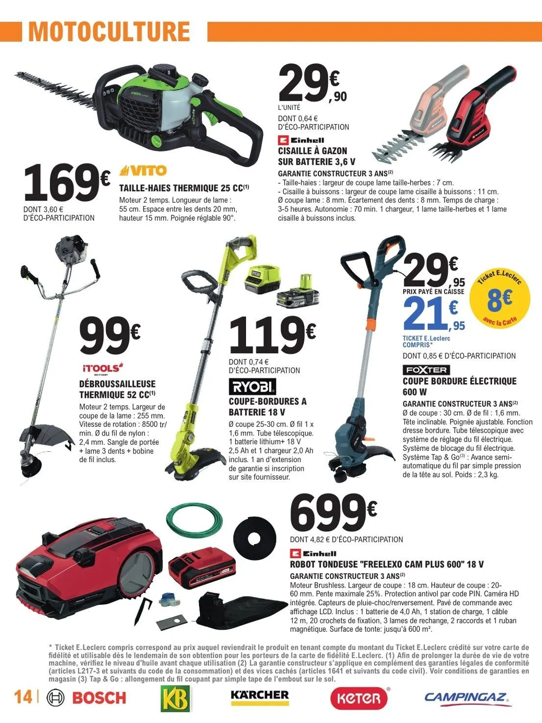 Catalogues E.Leclerc Brico  du 21 avril au 9 mai 2026 - Catalogue page 14