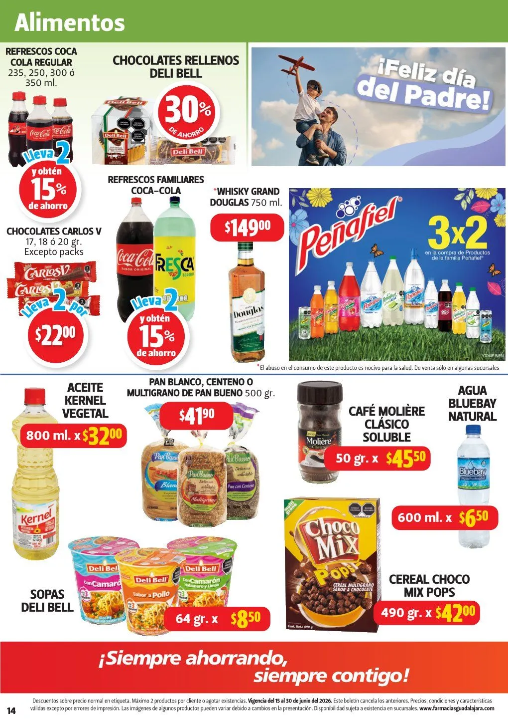 Catálogo de  Farmacia Guadalajara Ofertas 15 de junio al 30 de junio 2026 - Pagina 14