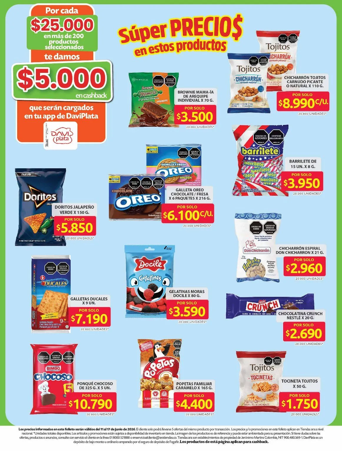 Catalogo de ofertas de Ara 11 de junio al 8 de julio 2026 - Pag 14