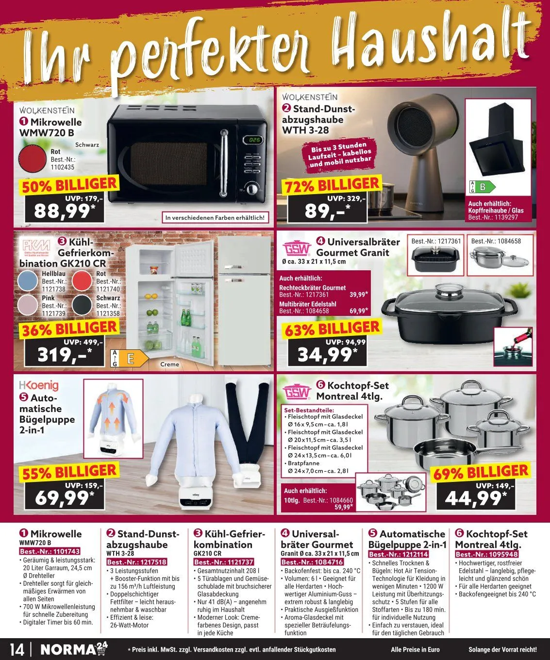 NORMA Angebote von 22. Dezember bis 24. Dezember 2025 - Prospekt seite 14