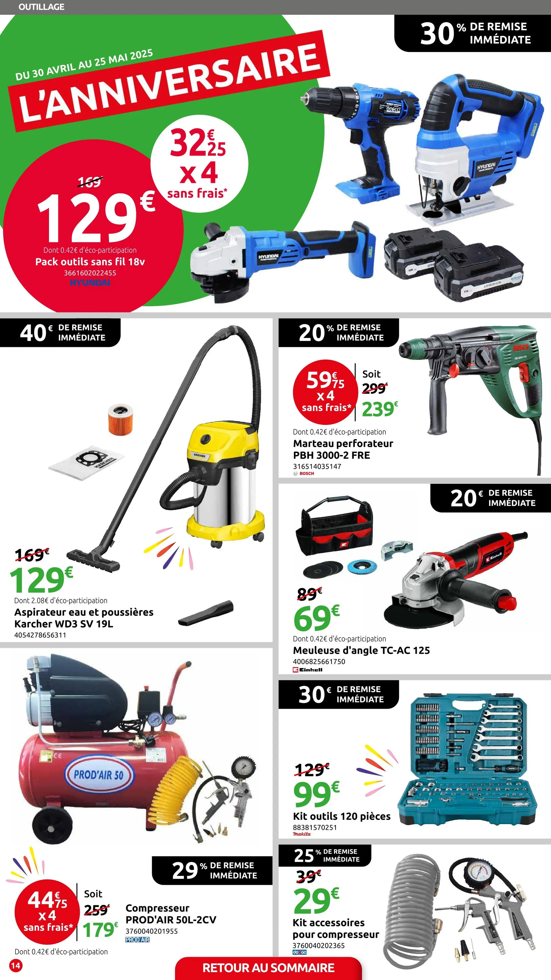 Mr. Bricolage Catalogues  du 30 avril au 25 mai 2025 - Catalogue page 14