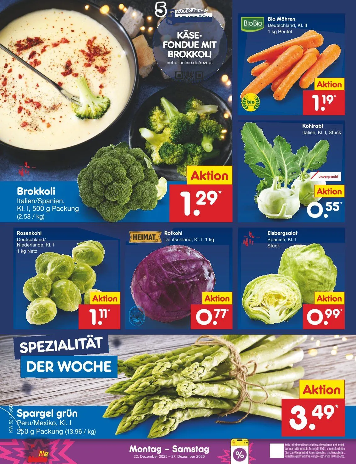  Netto Marken-Discount Angebote von 22. Dezember bis 27. Dezember 2025 - Prospekt seite 14