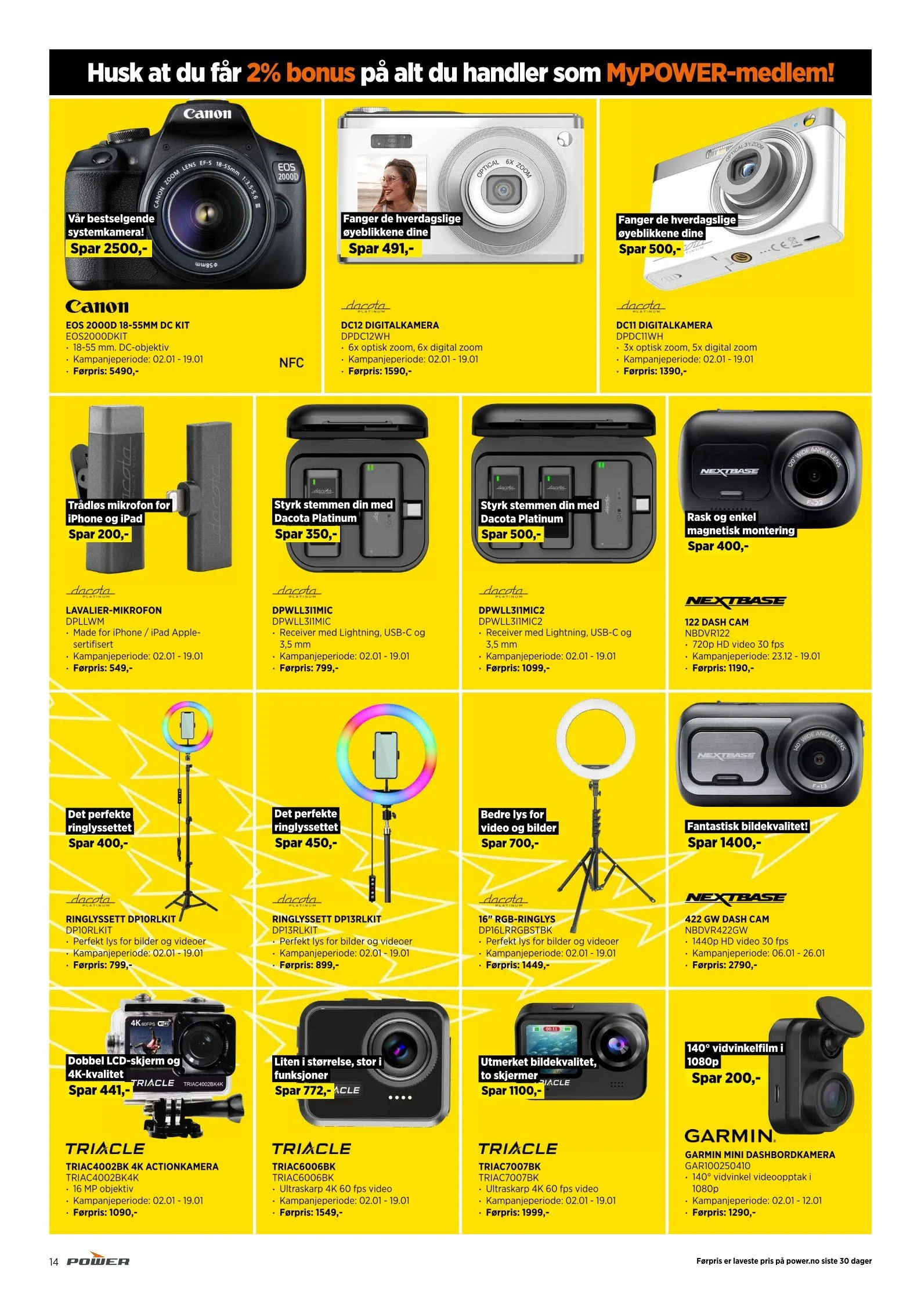 Power Tilbud fra 7. januar til 18. januar 2025 - kundeavisside 14