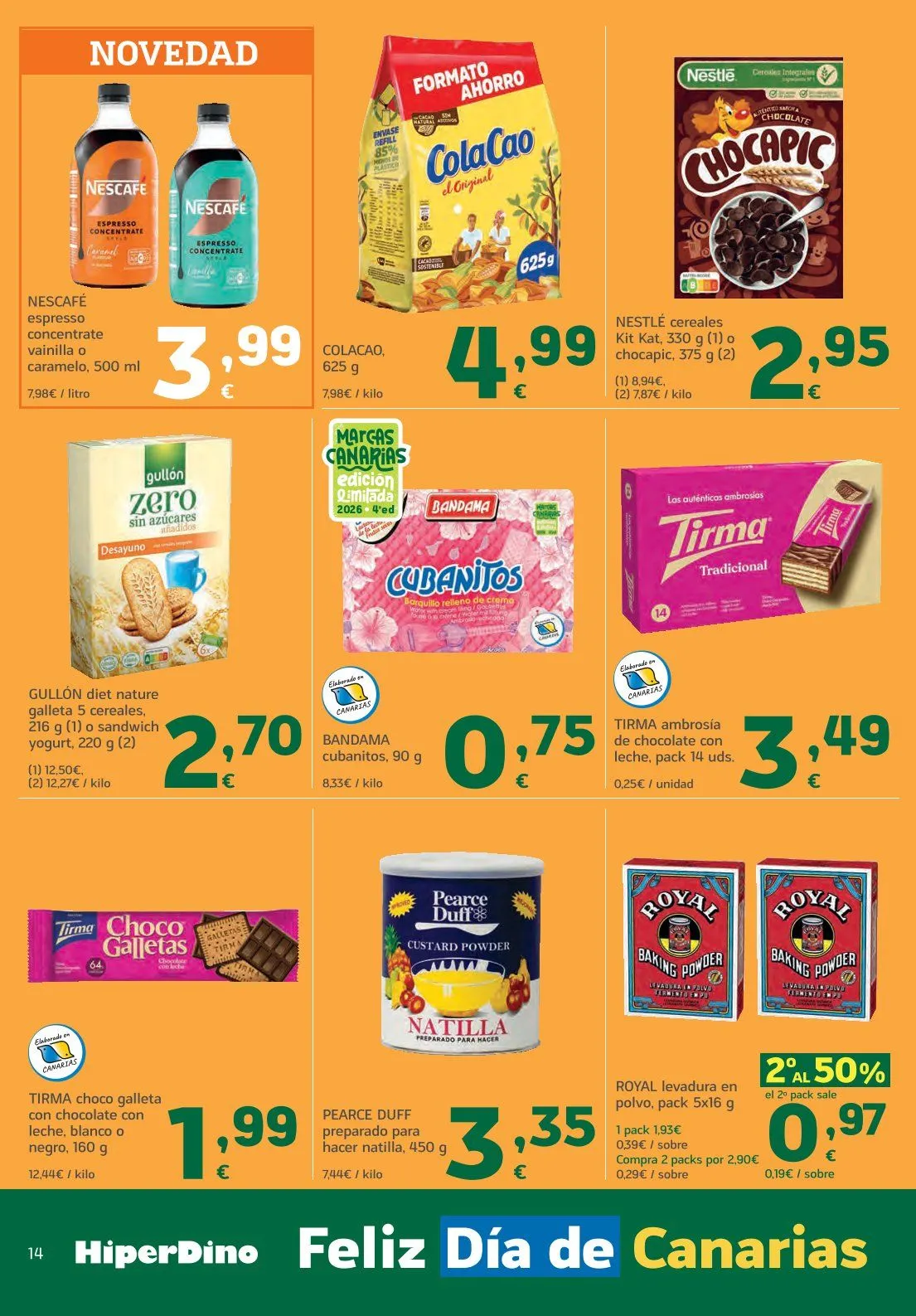 Catálogo de HiperDino Ofertas 25 de mayo al 8 de junio 2026 - Página 14