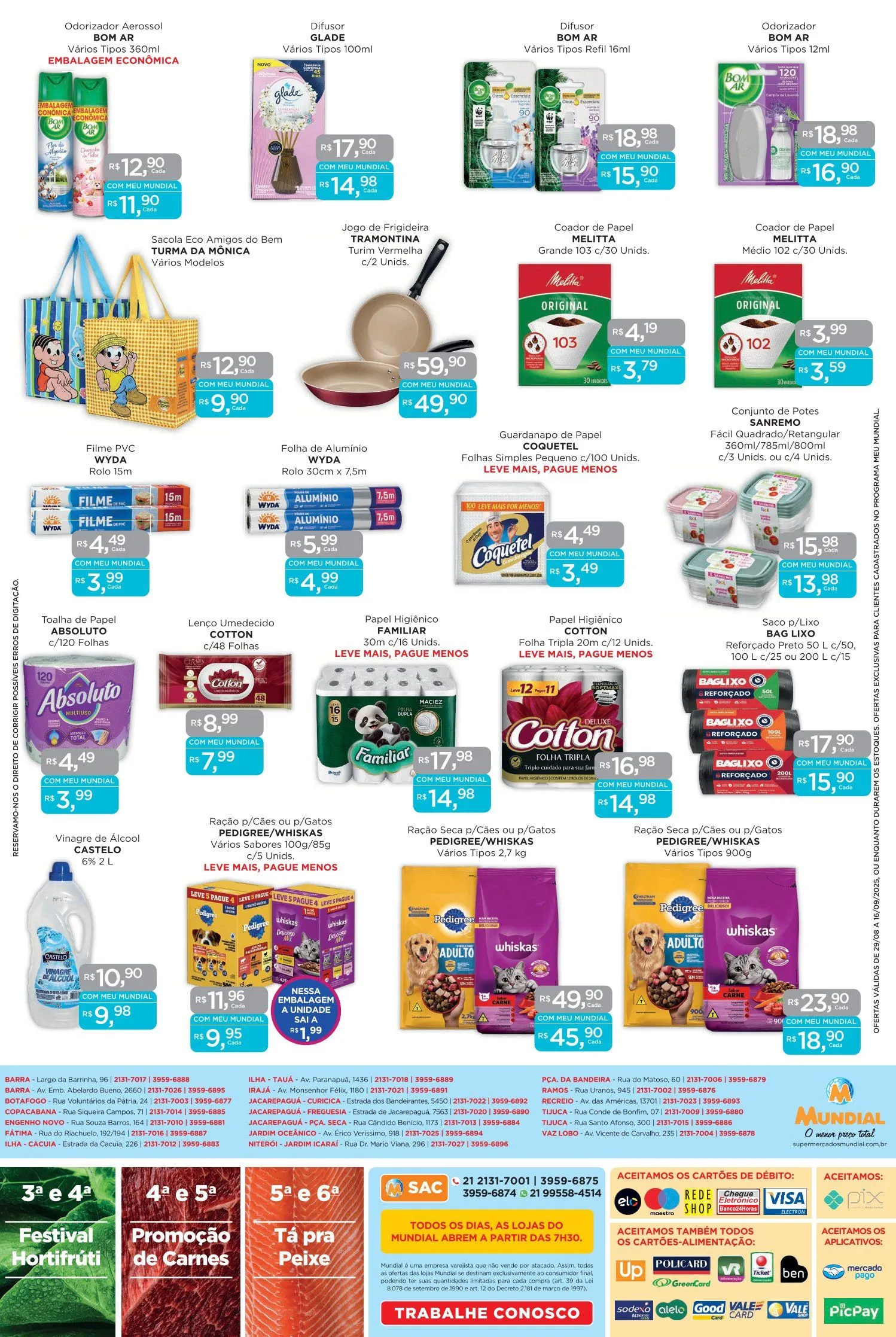 Encarte de Folhetos Supermercados Mundial  29 de agosto até 16 de setembro 2025 - Pagina 12