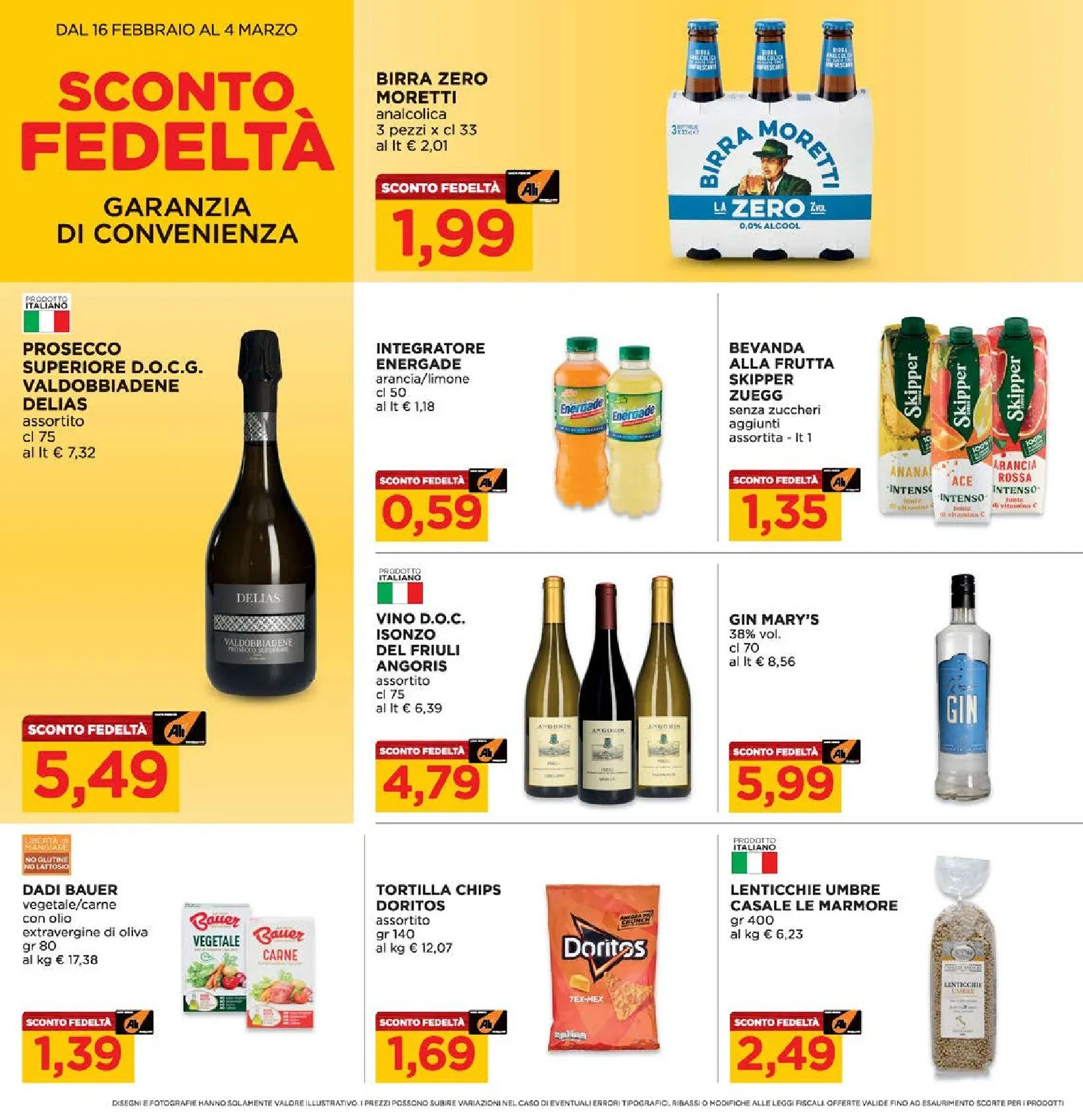 Volantini Alì Supermercati da 16 febbraio a 4 marzo di 2026 - Pagina del volantino 14