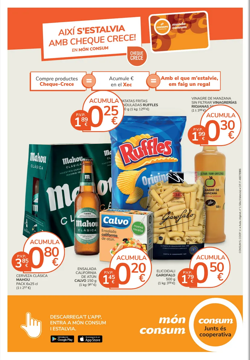 Catálogo de Consum Ofertas 28 de mayo al 24 de junio 2026 - Página 14
