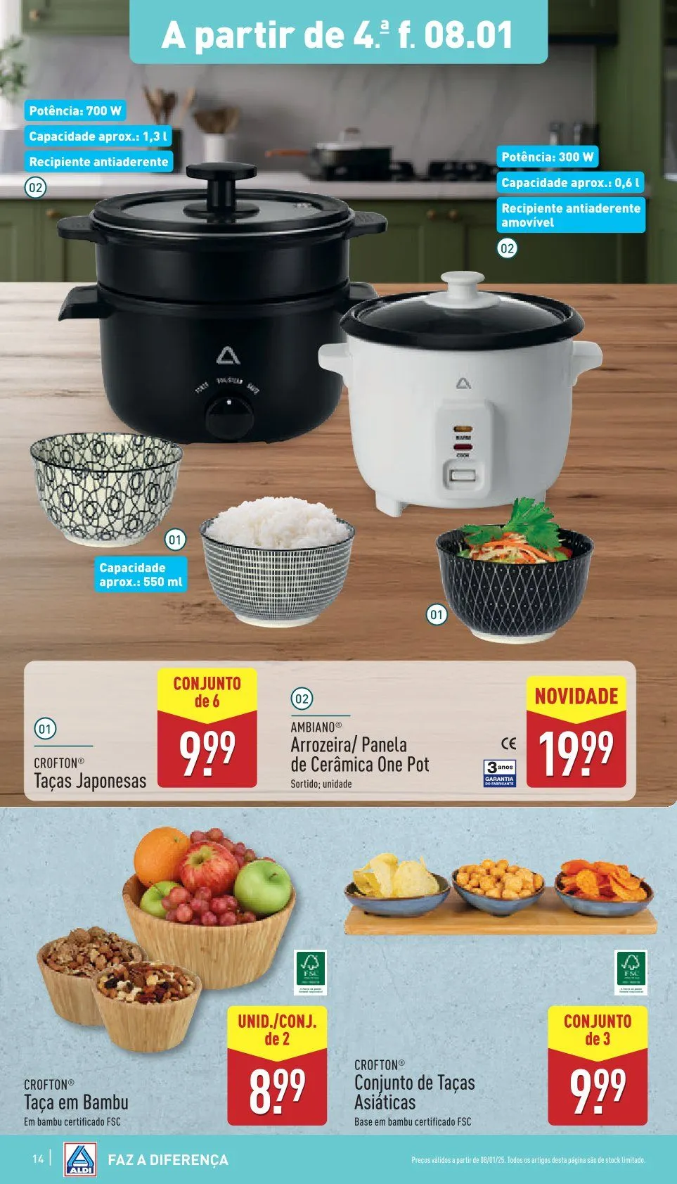 Folheto Aldi Ofertas de 8 de janeiro até 14 de janeiro 2025 - Pagina 14