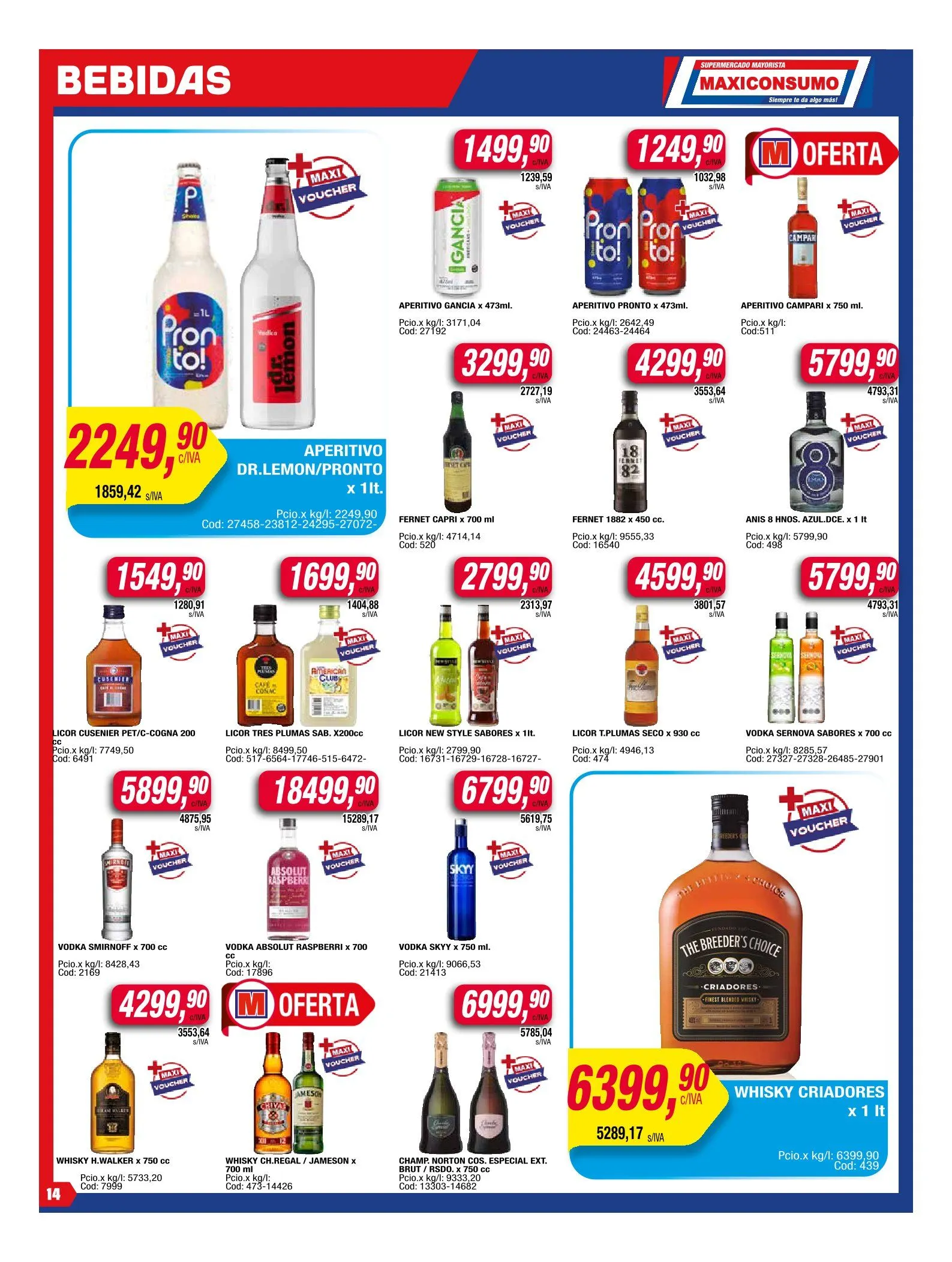 Ofertas de Maxiconsumo Ofertas 12 de mayo al 18 de mayo 2025 - Página 14 del catálogo