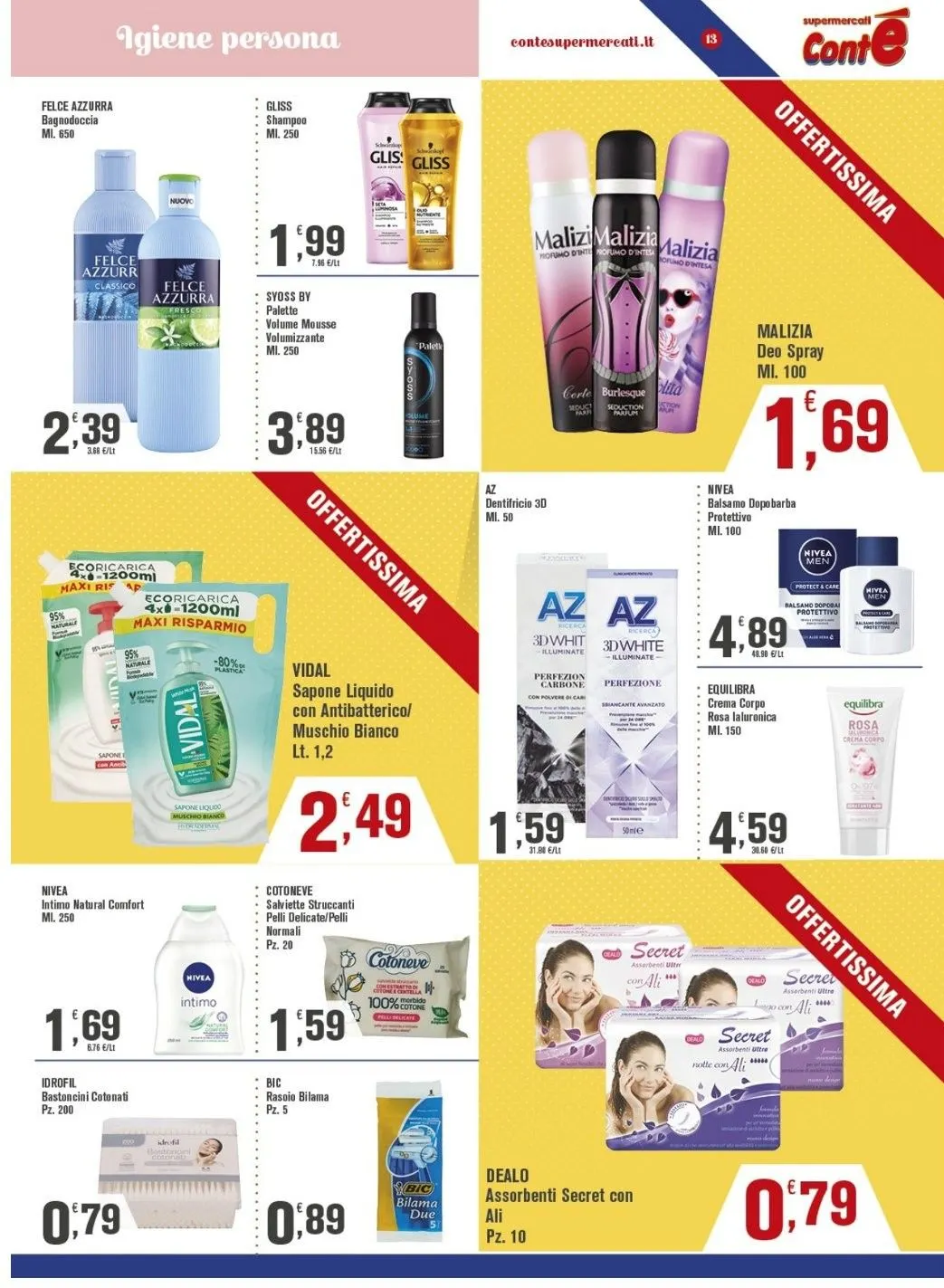 Volantini Conte Supermercati da 21 agosto a 31 agosto di 2025 - Pagina del volantino 14