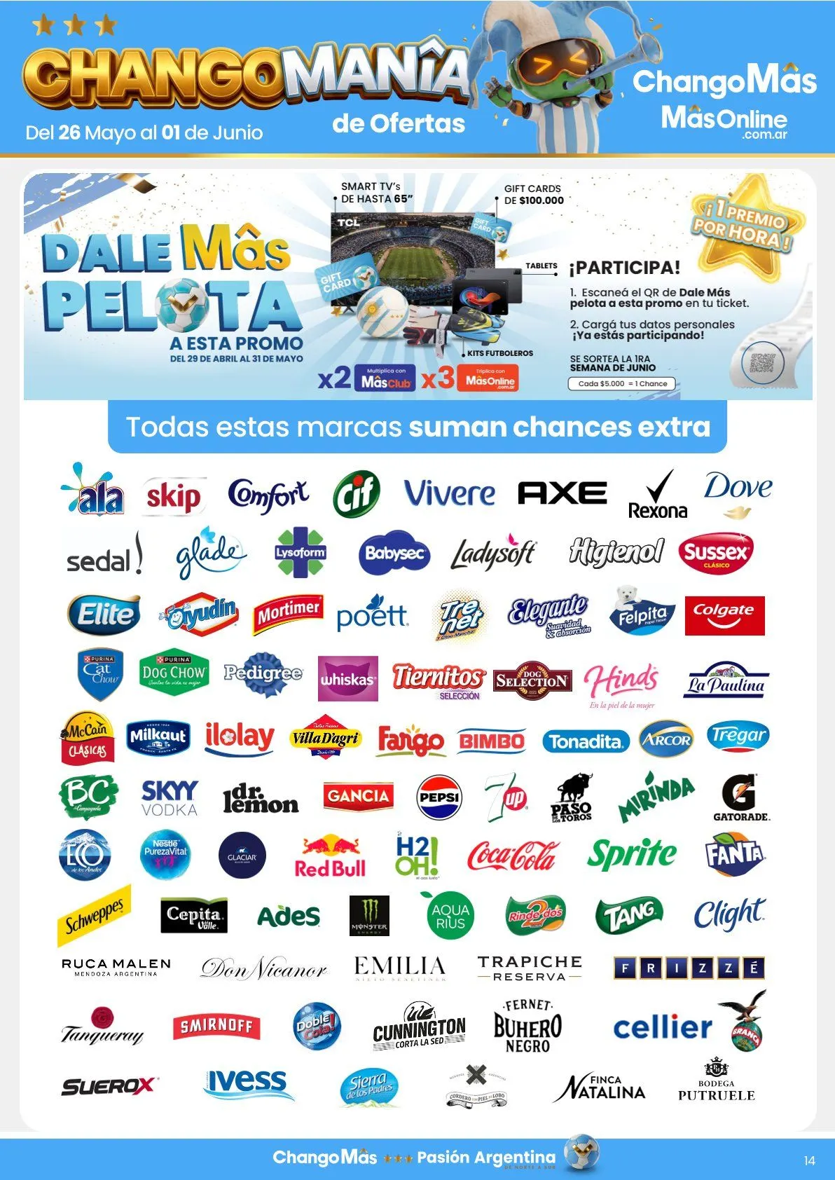 Ofertas de Changomas Ofertas 26 de mayo al 1 de junio 2026 - Página 14 del catálogo
