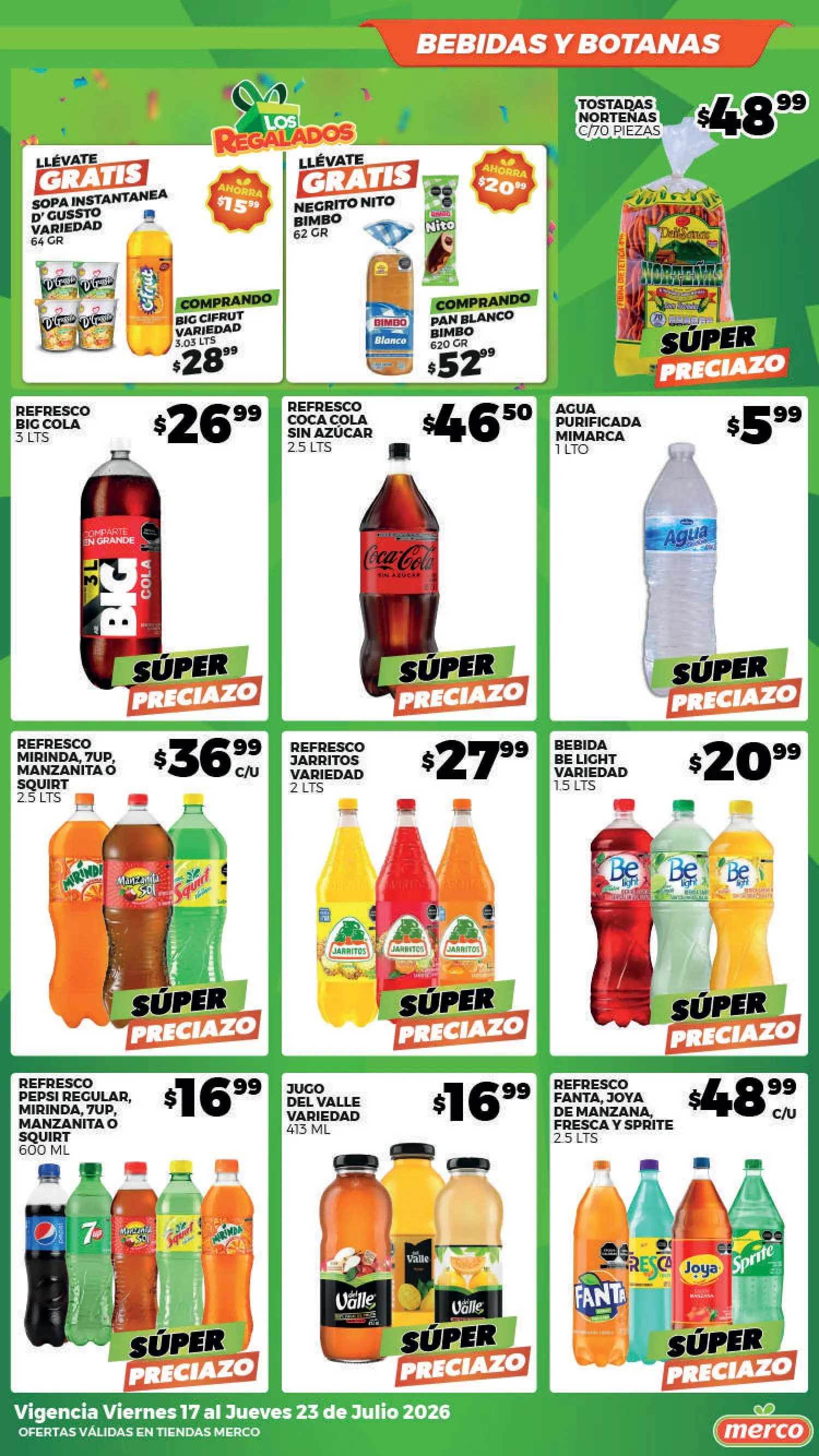 Catálogo de Merco Ofertas 17 de julio al 23 de julio 2026 - Pagina 14