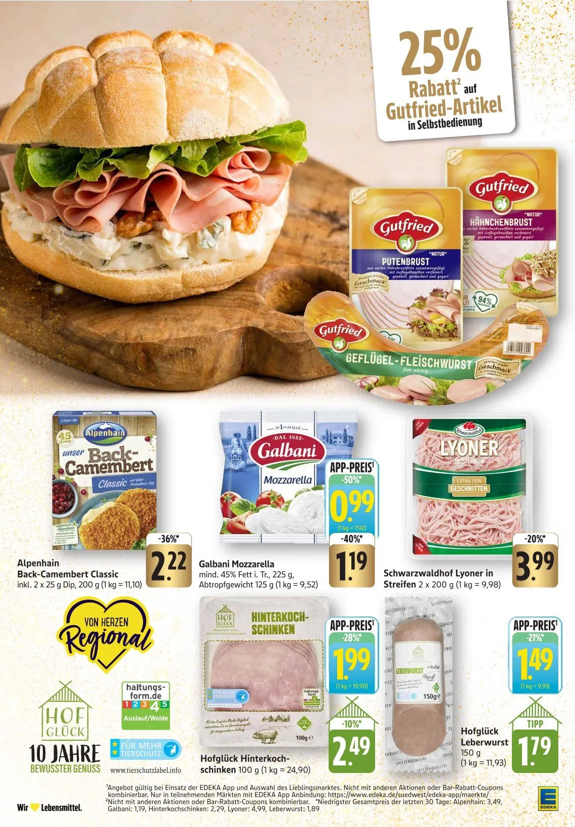 Edeka Sales von 3. Dezember bis 6. Dezember 2025 - Prospekt seite 14