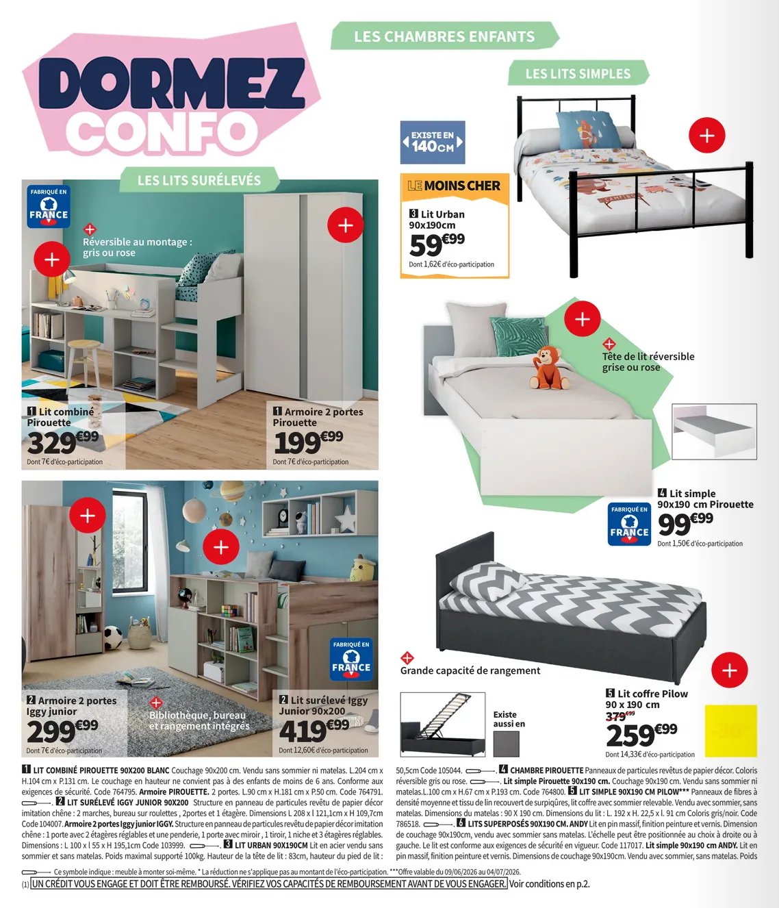  Catalogues Conforama du 9 juin au 6 juillet 2026 - Catalogue page 14