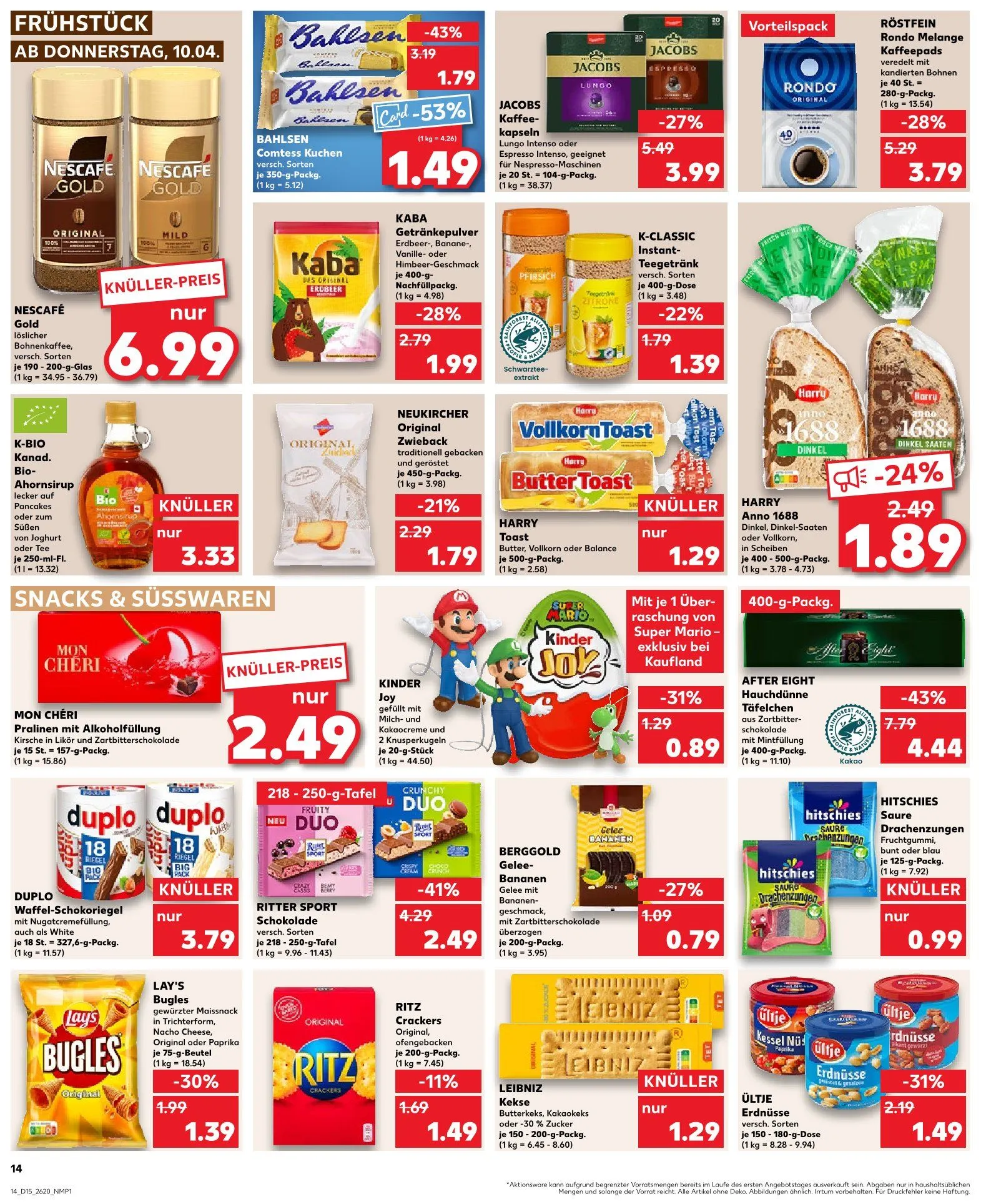 Kaufland Prospekt von 10. April bis 16. April 2025 - Prospekt seite 17