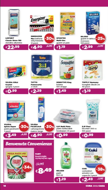 Volantini La Saponeria da 9 aprile a 29 aprile di 2026 - Pagina del volantino 14