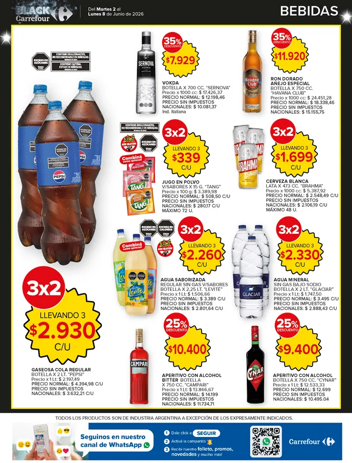 Ofertas de  CARREFOUR Ofertas 2 de junio al 8 de junio 2026 - Página 14 del catálogo