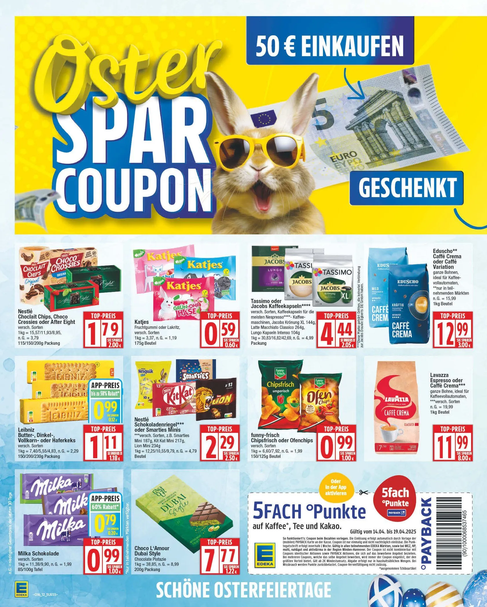 Edeka Prospekte von 13. April bis 19. April 2025 - Prospekt seite 14