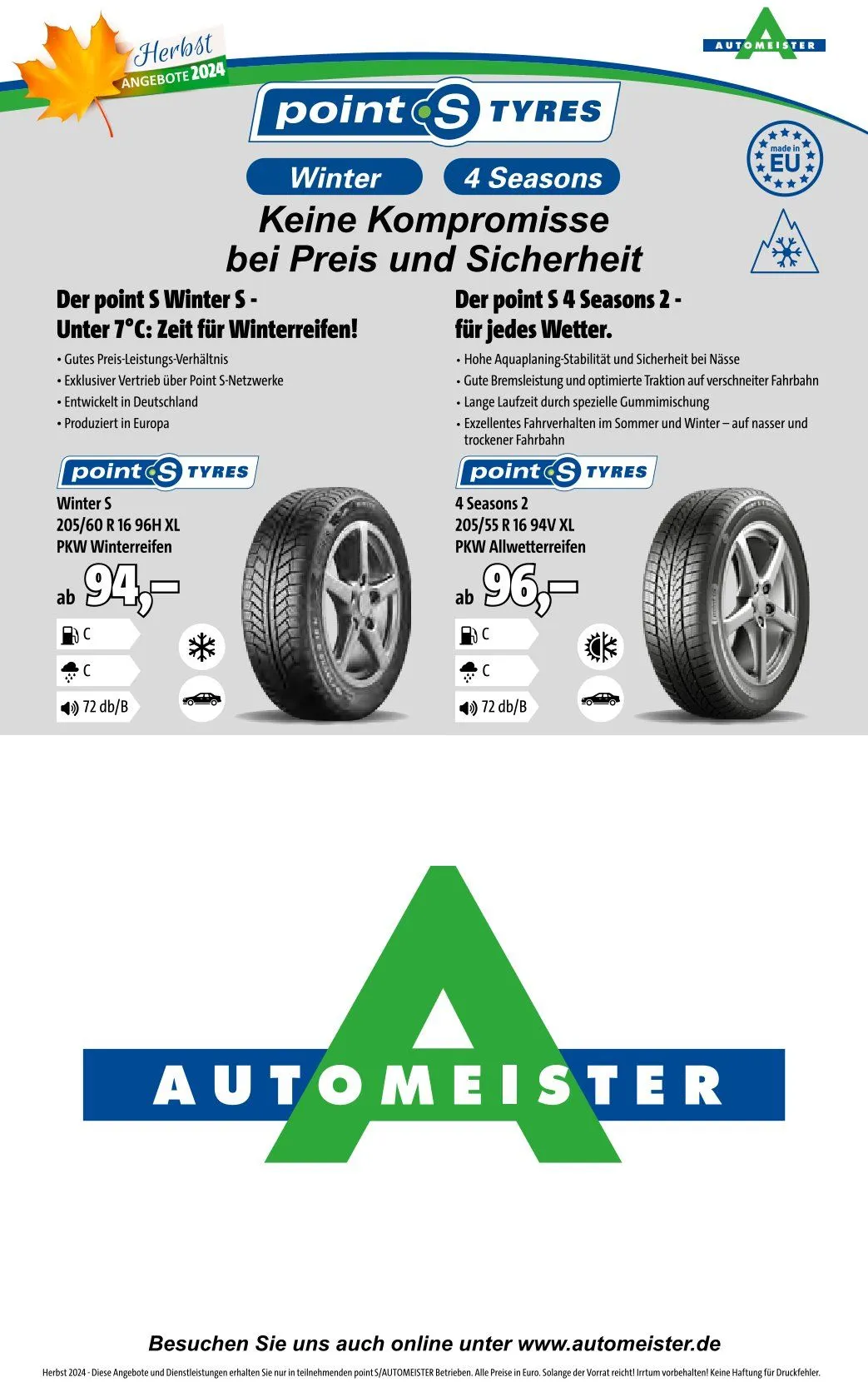 Automeister Angebote von 7. Februar bis 12. Februar 2025 - Prospekt seite 14