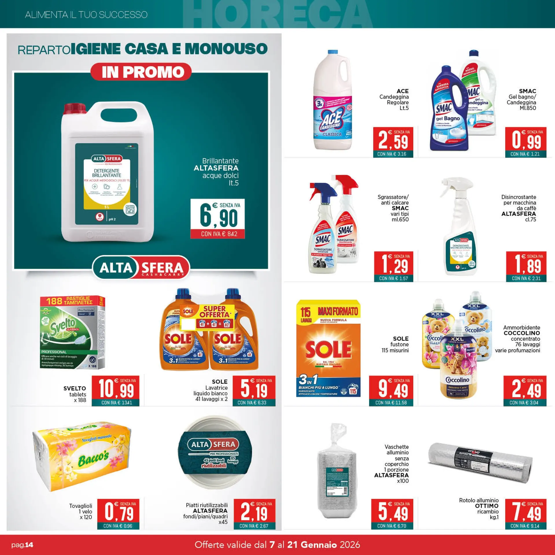 Volantini Altasfera da 7 gennaio a 21 gennaio di 2026 - Pagina del volantino 14